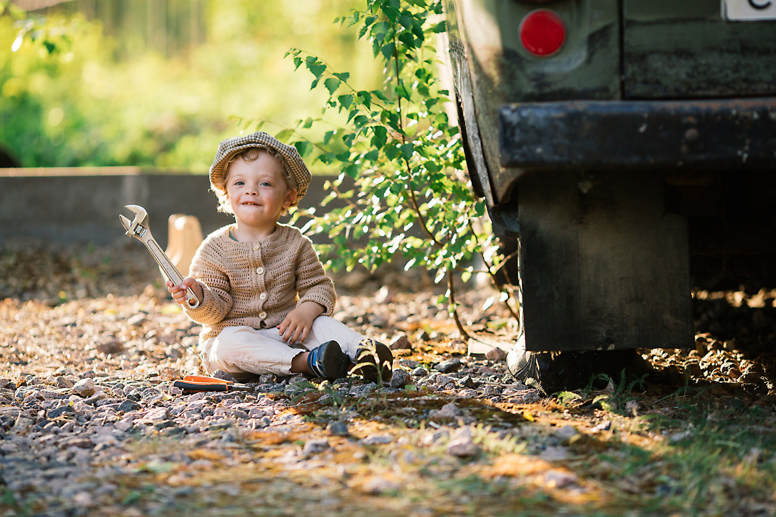 Маленький механик. Семейный фотограф Толстикова Кристина