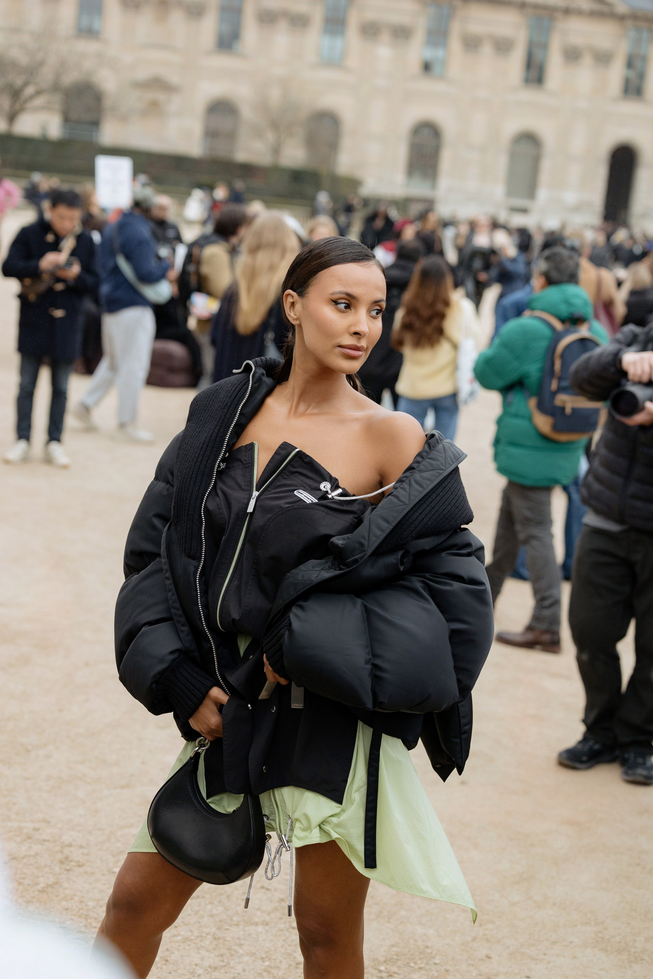 OFF WHITE PFW WOMENSWEAR FALL-WINTER 24/25. Photographer in Milan Ivan Goncharov