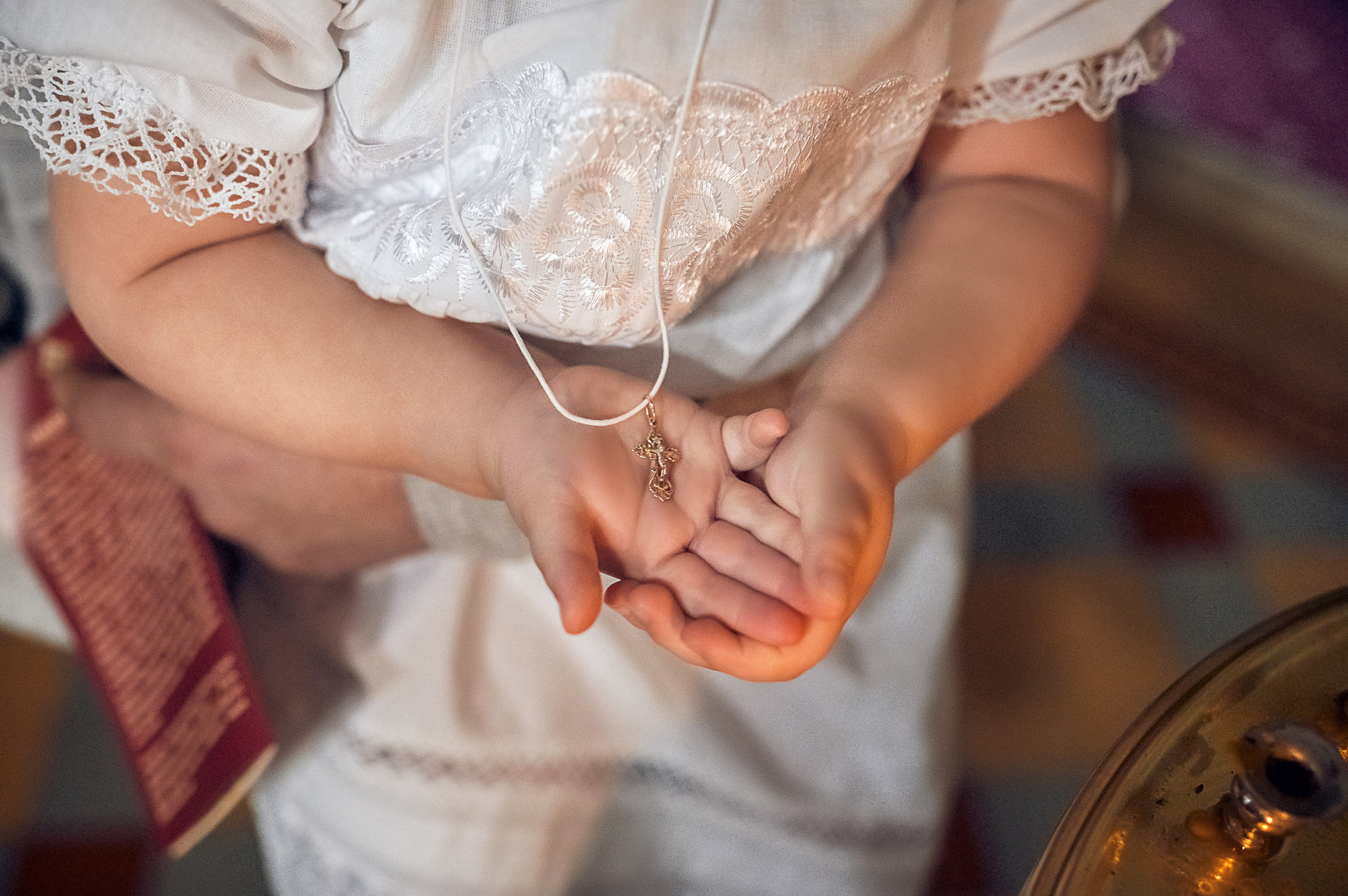 Таинство Крещения. Фотограф Мария Гончарова/ Москва — область