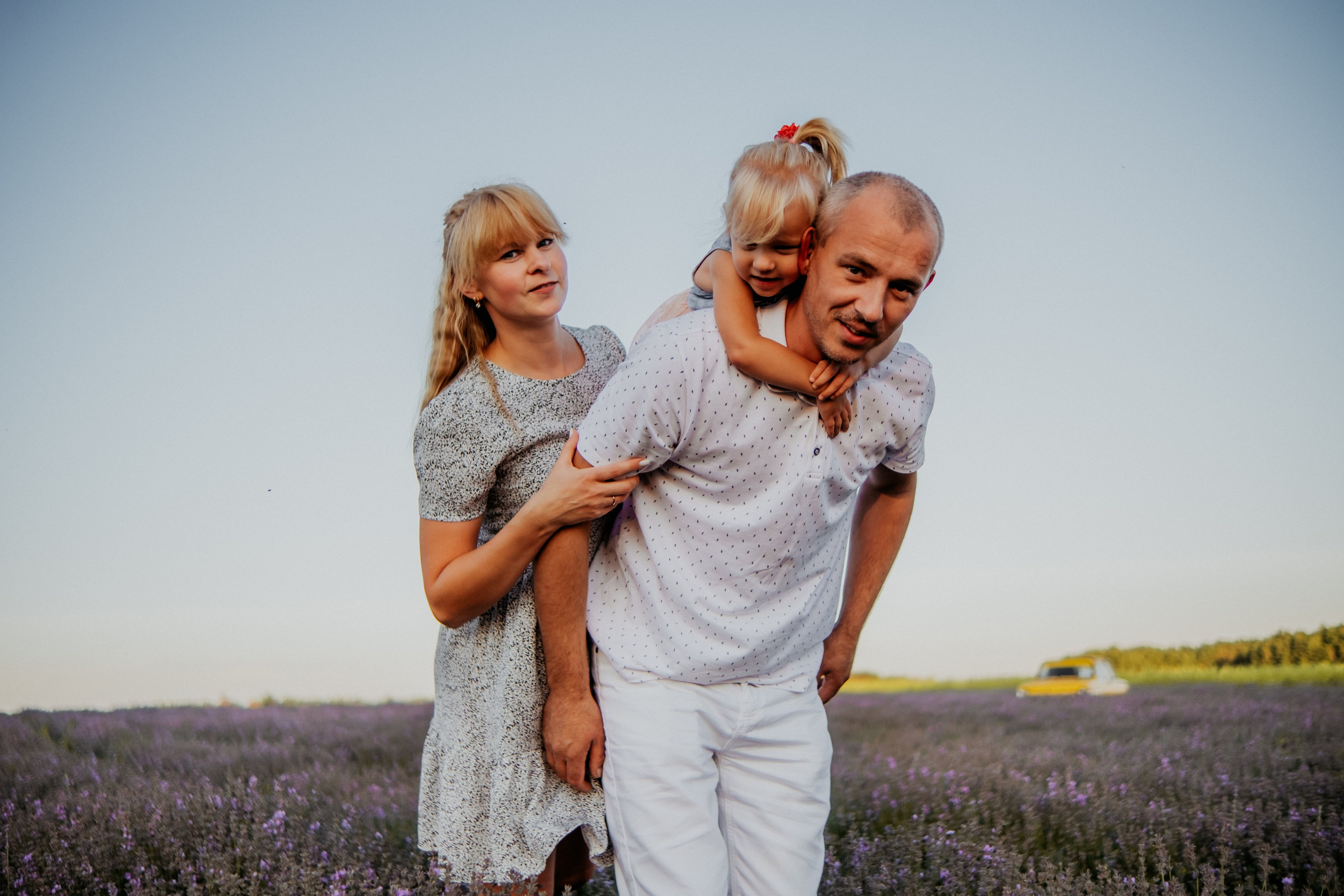 Семейная съемка в лованде. Nattie.ph