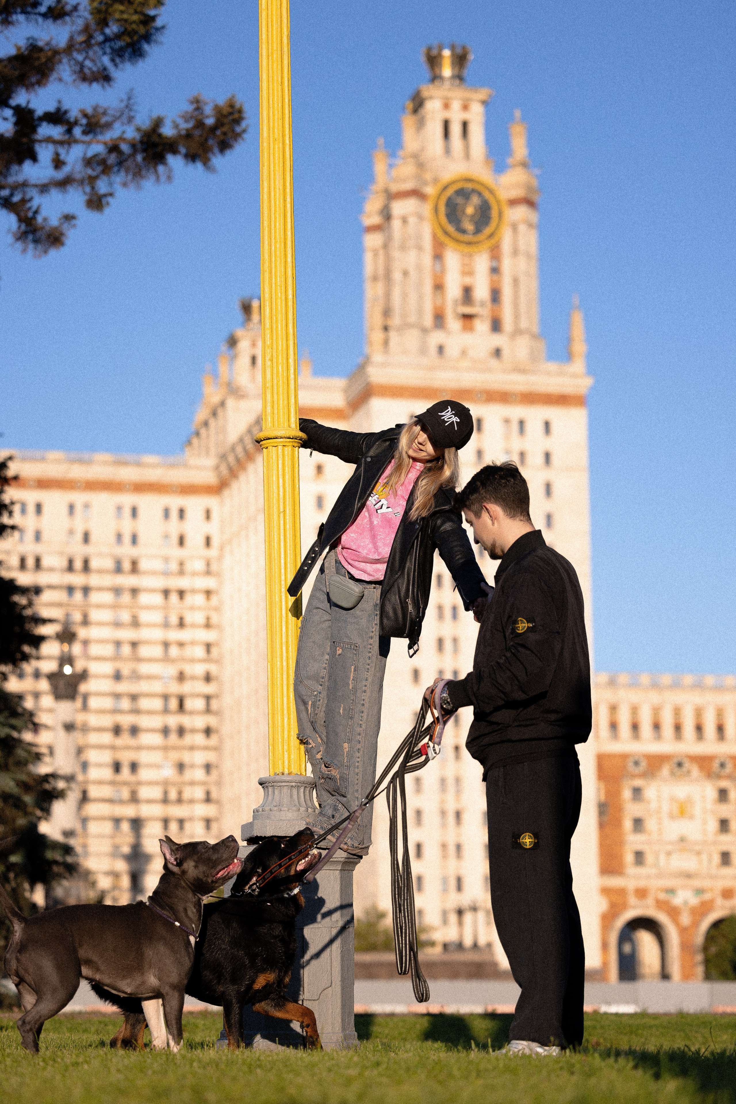 Катя, Леша, Лея и Трой. Фотограф и видеограф анималист Аганина Дарья