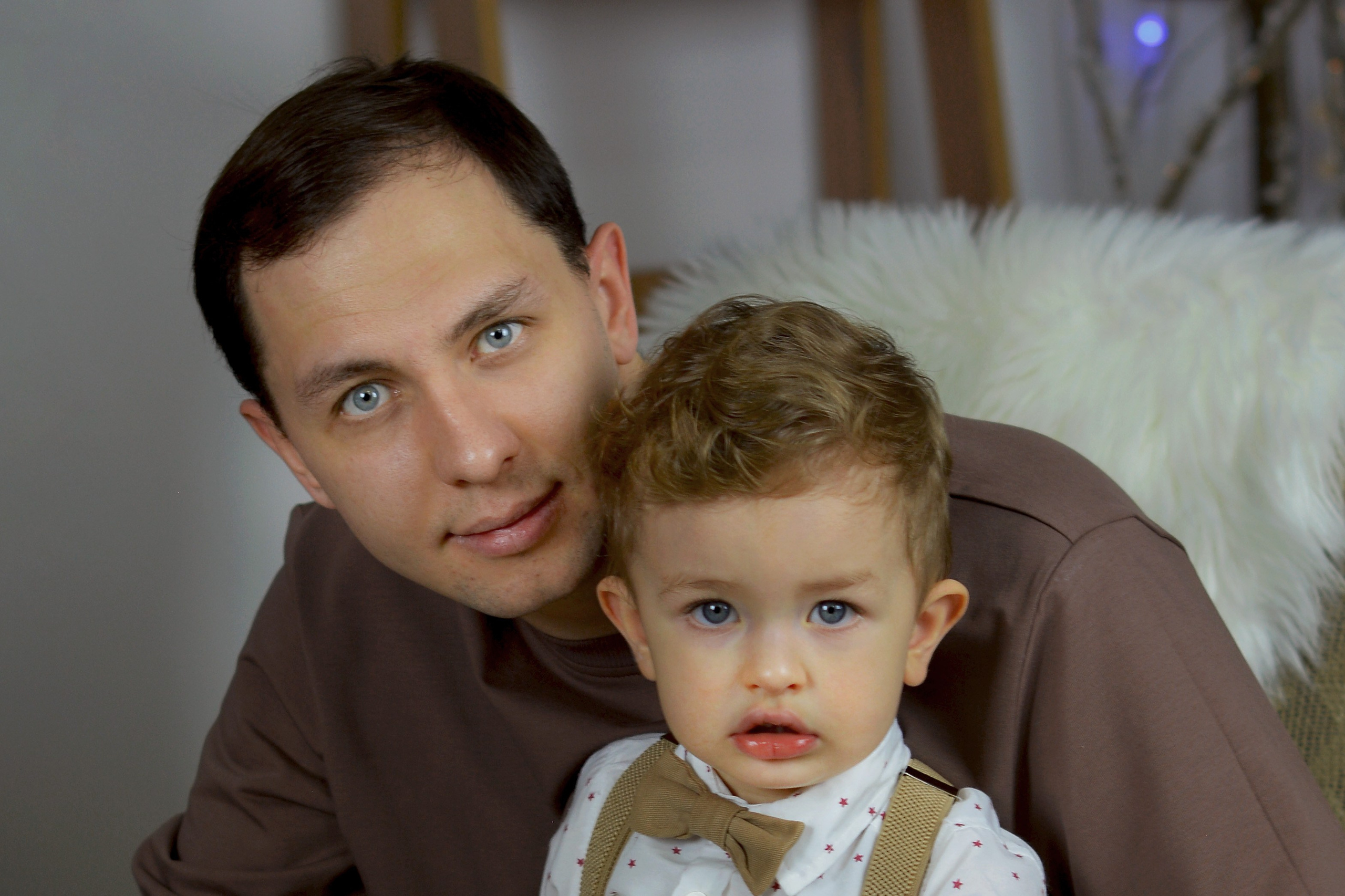 Озорная Новогодняя фотосессия. Семейный и детский фотограф в городе Грязи Олеся Огурцова