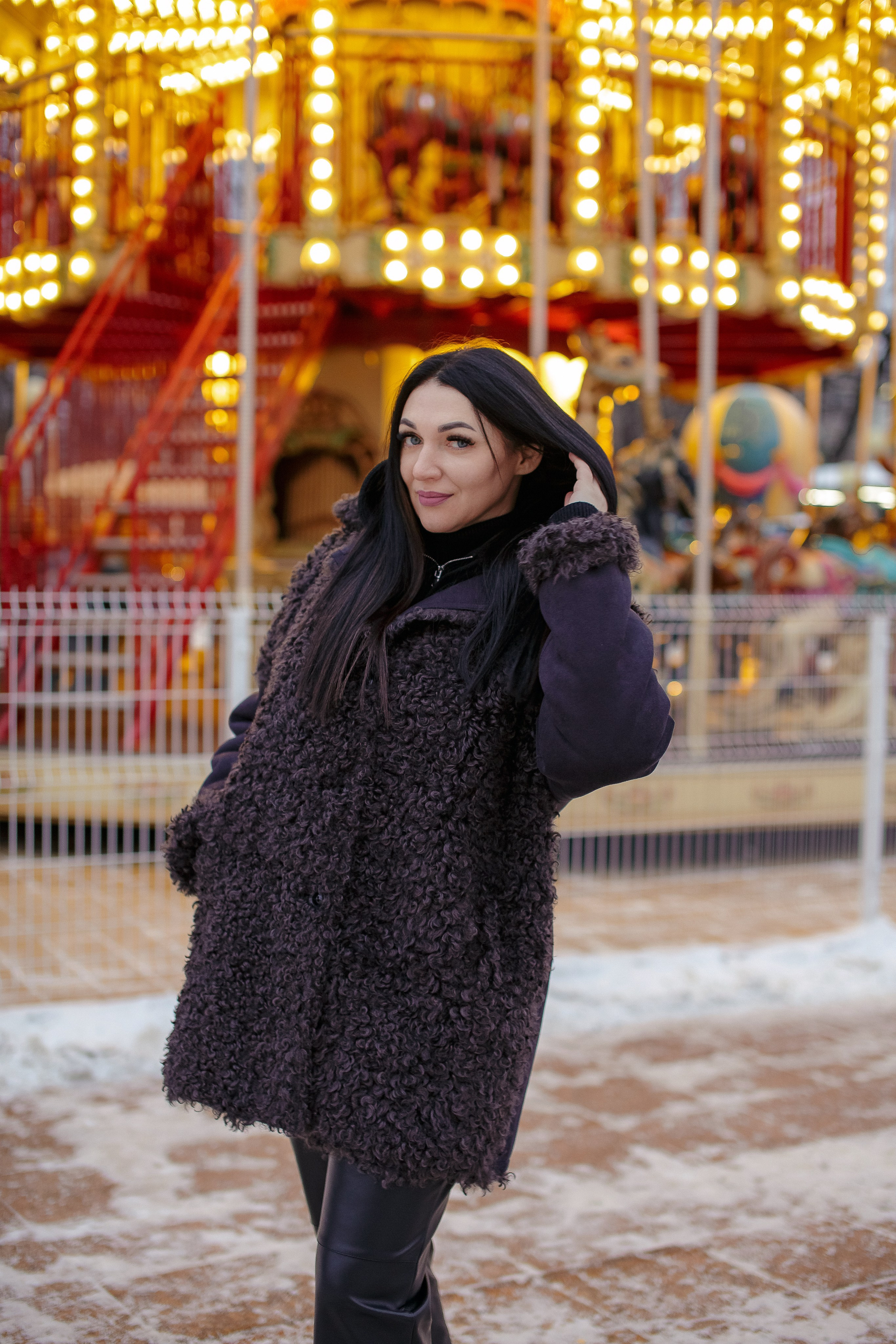 Прогулка в Рождество. Семейный и художественный фотограф в Тюмени Юлия Логинова