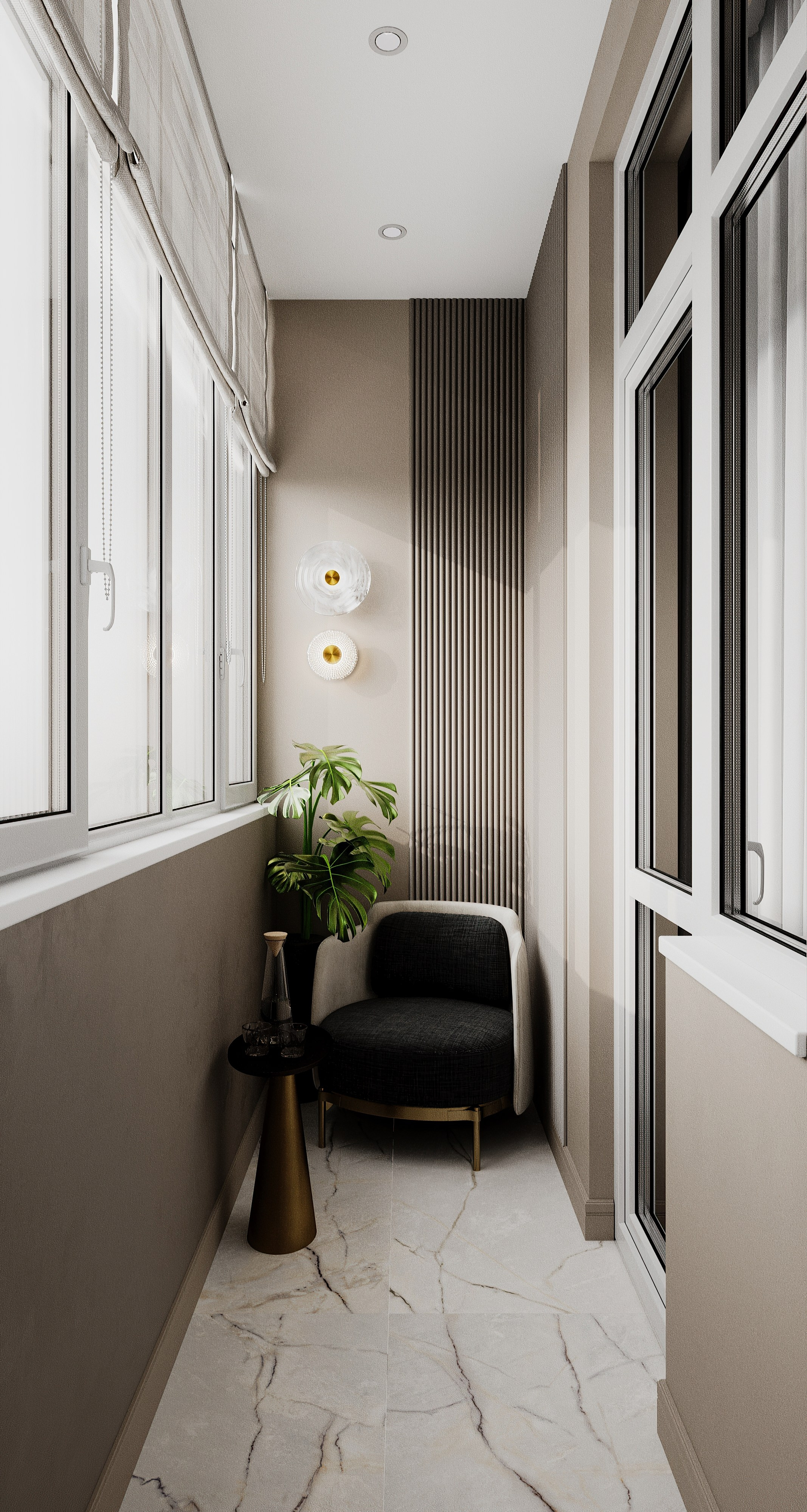 Лоджия Финал. Визуализатор Векшина Елена