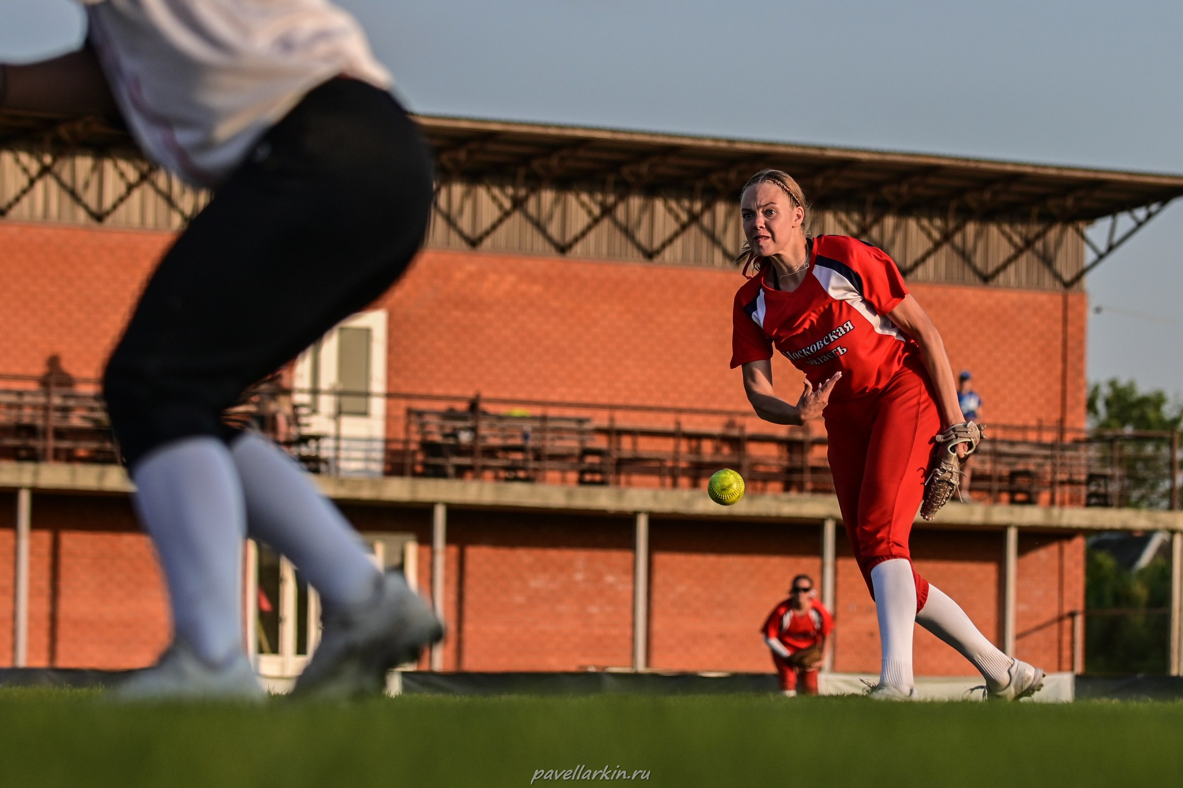 Софтбол: Финал юношеской спартакиады 2025 года. Спортивный фотограф, фотожурналист Павел Ларькин