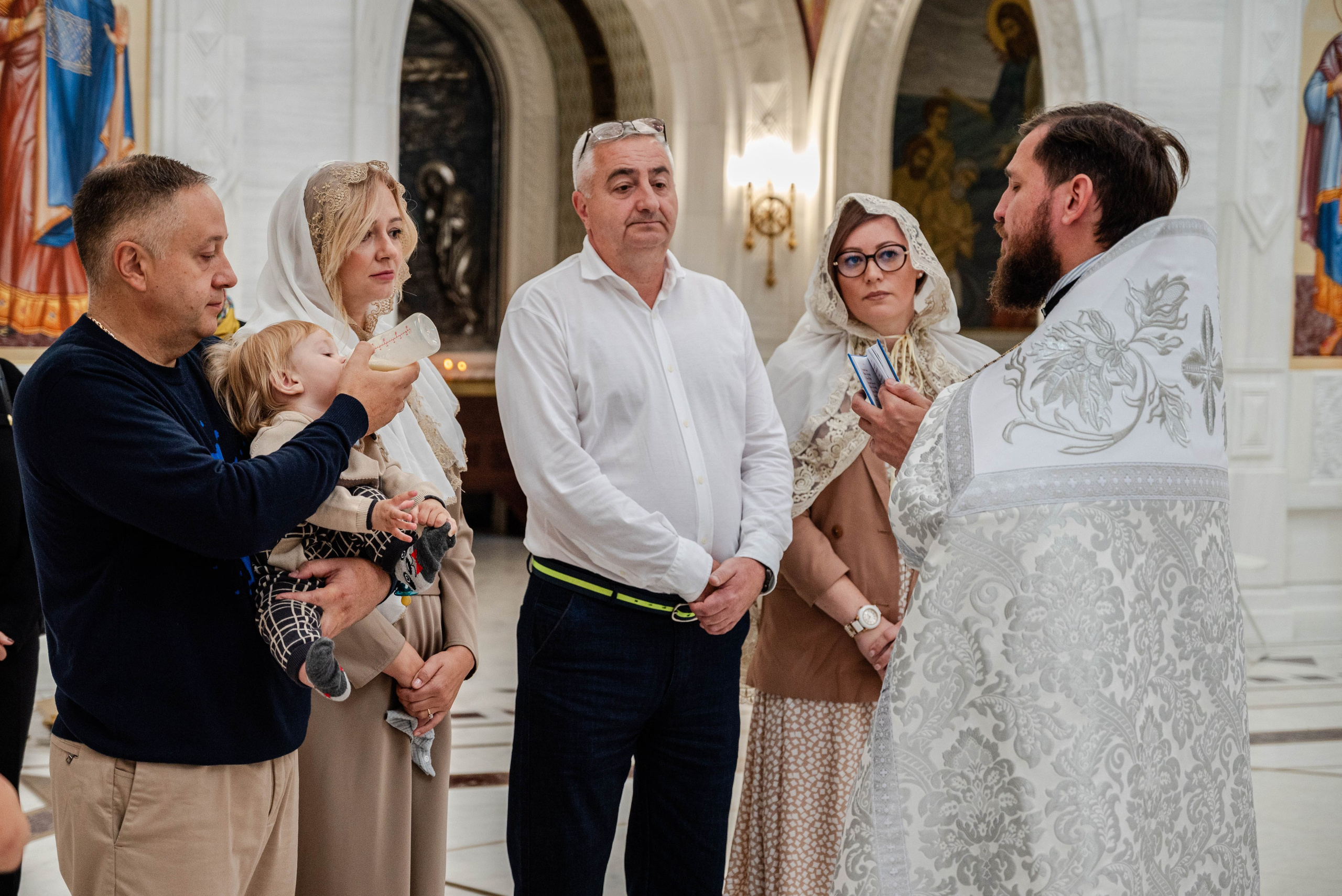 Крещение Олеся. Семейный и детский фотограф Москва