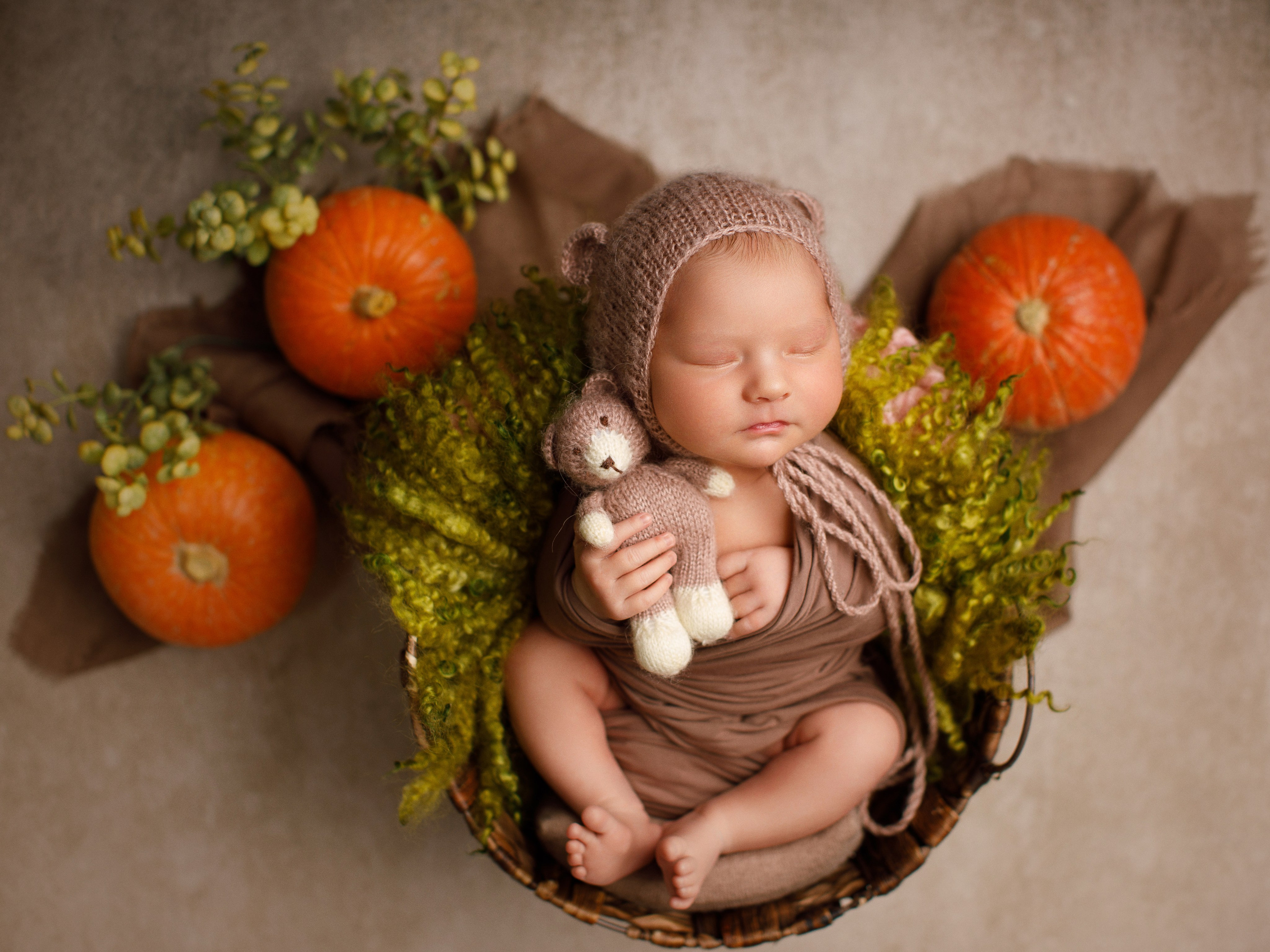 Портфолио фотосессия для новорожденных. Фотограф новорождённых и детей до года на КМВ