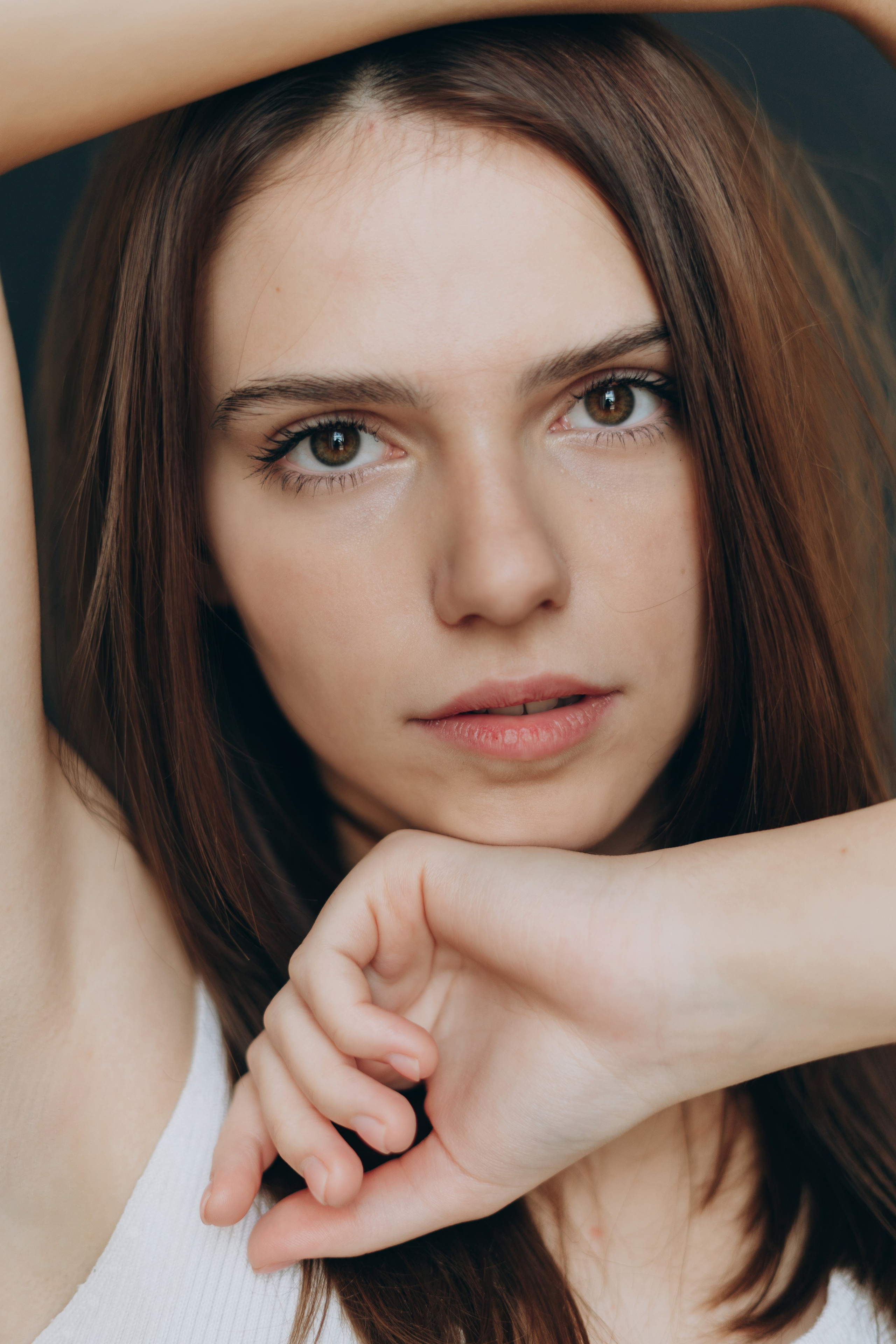 Настя. Модельные тесты. Фотограф Москва Виктория-Антуанетта