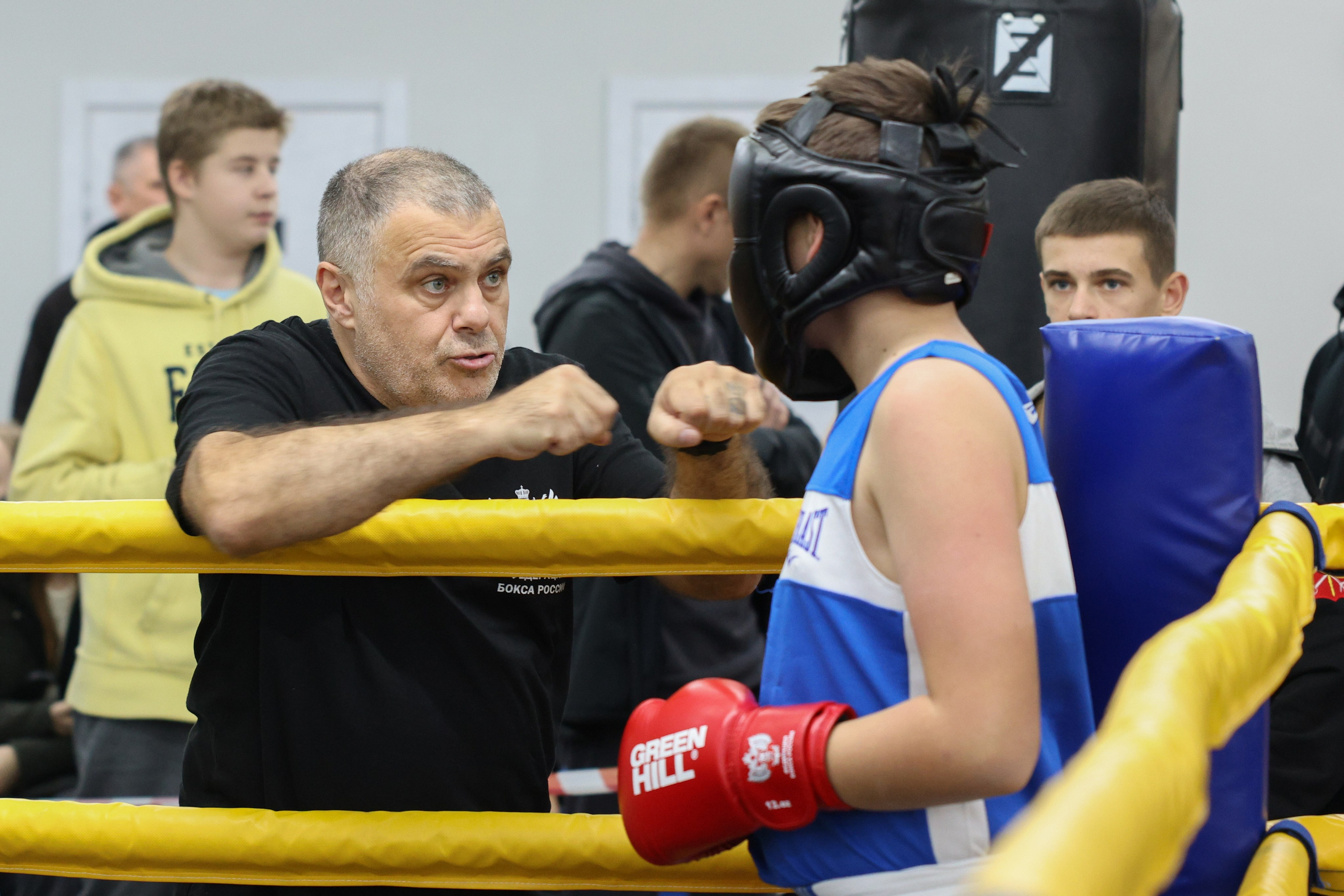 Открытый ринг «кубок ООО «ТЭК НеваСпецТяж». Фотограф Александр Заломаев