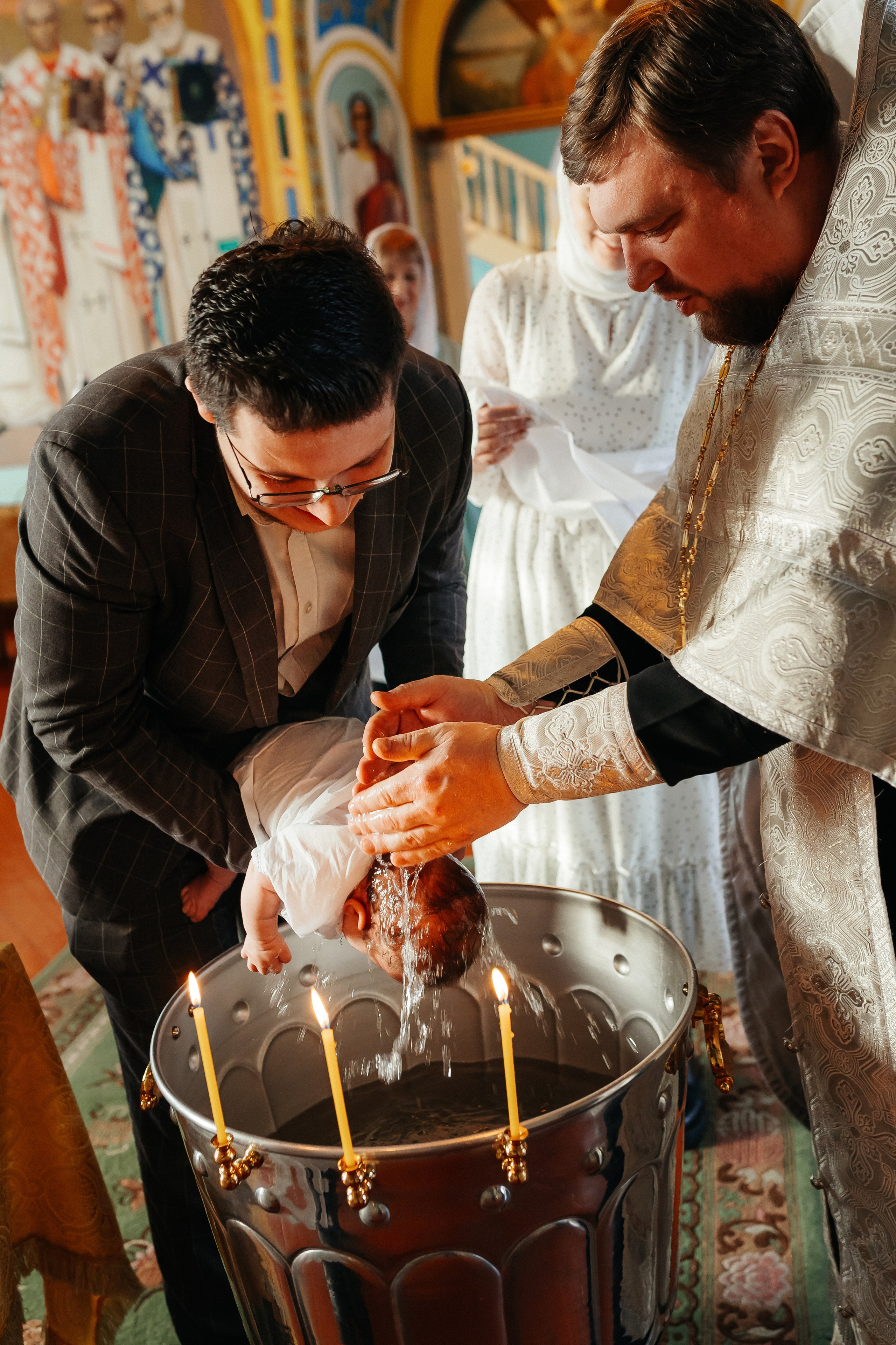 Фотосъемка крещения. Фотограф Ким Наталья в Красноярске