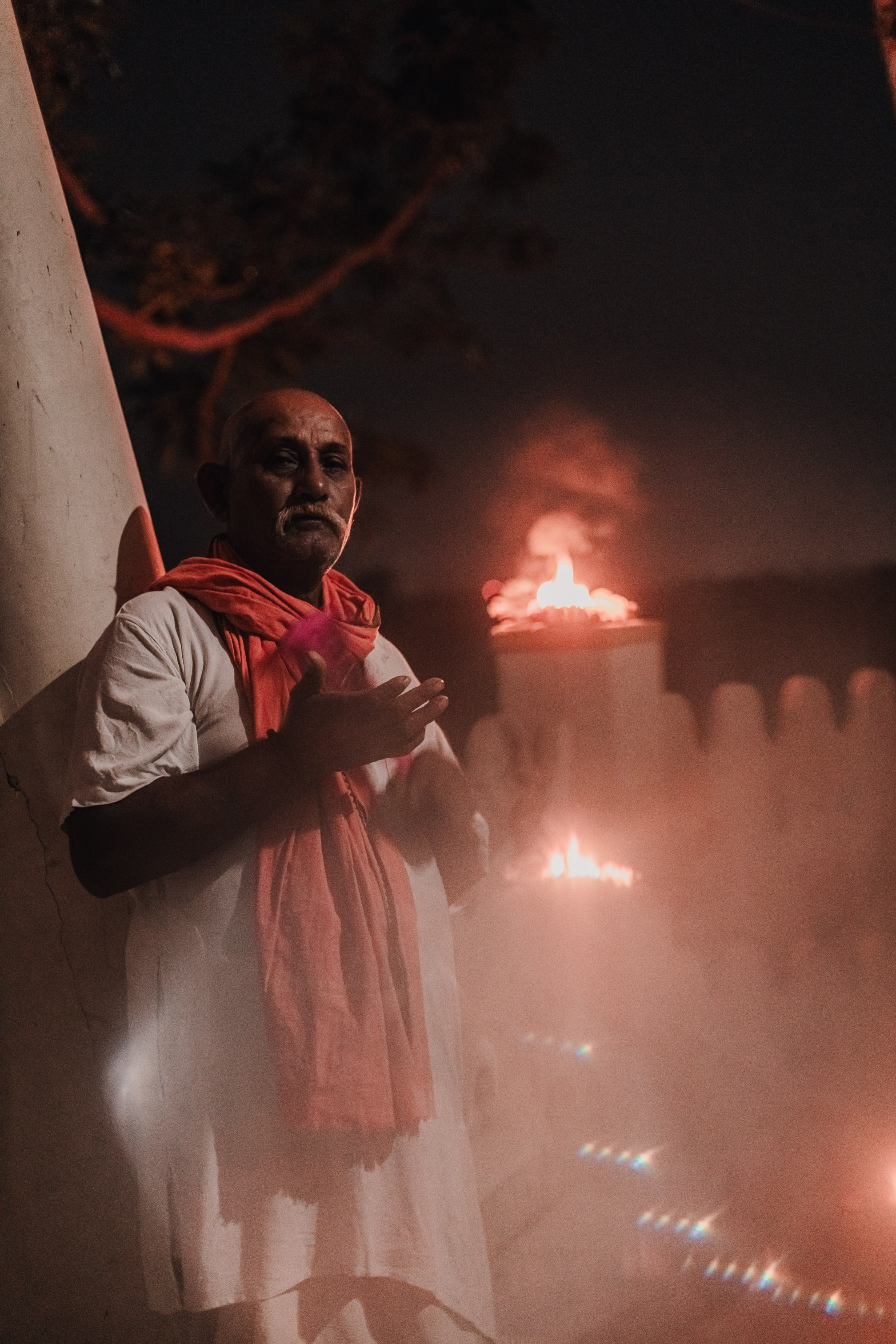 Devraha Baba Ji Ashram in Vrindavan. Мариам Багдасарян