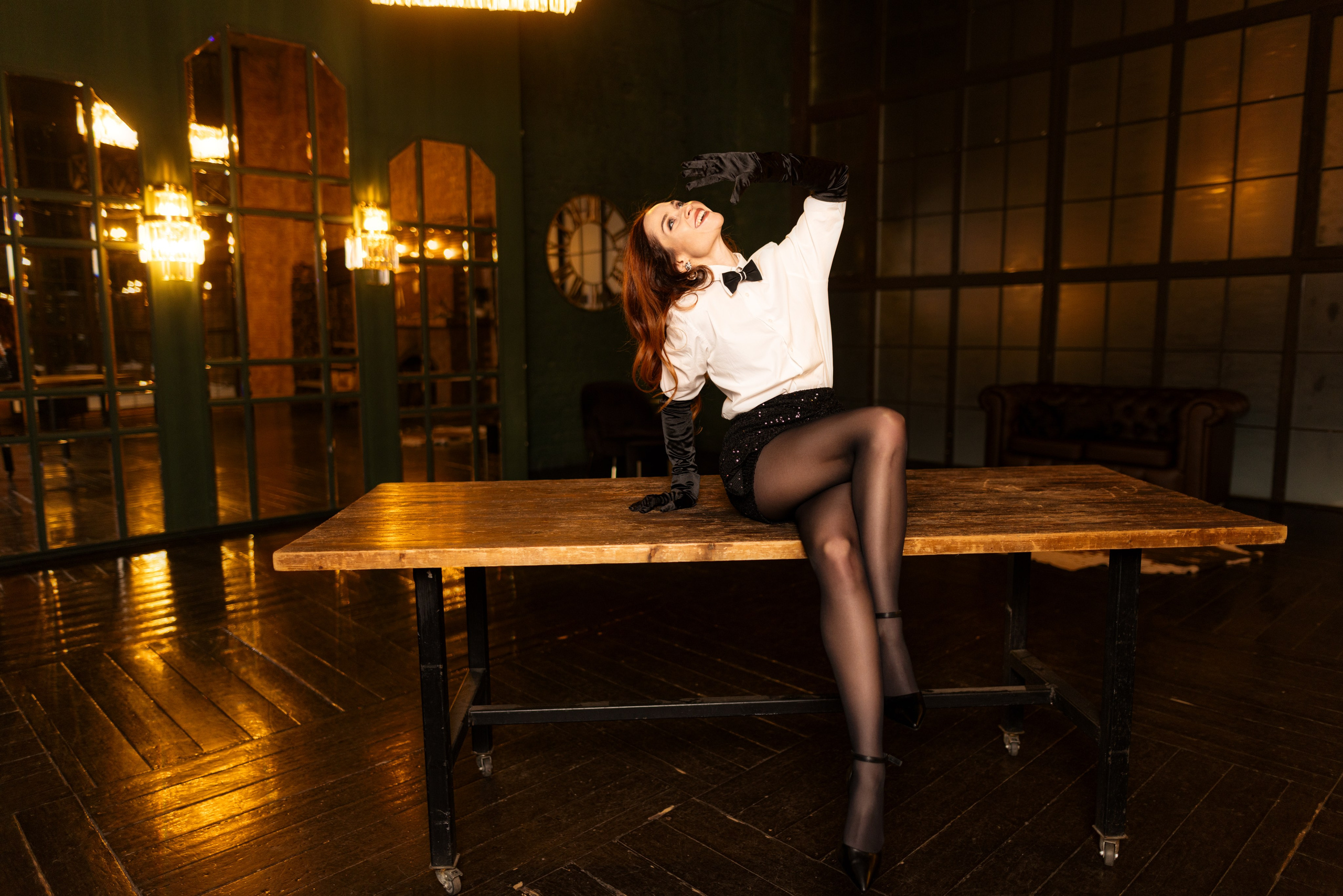 Фотосет с Еленой в интерьерной студии в формате «для себя». Дмитрий Шульгин, портретный фотограф в Воронеже