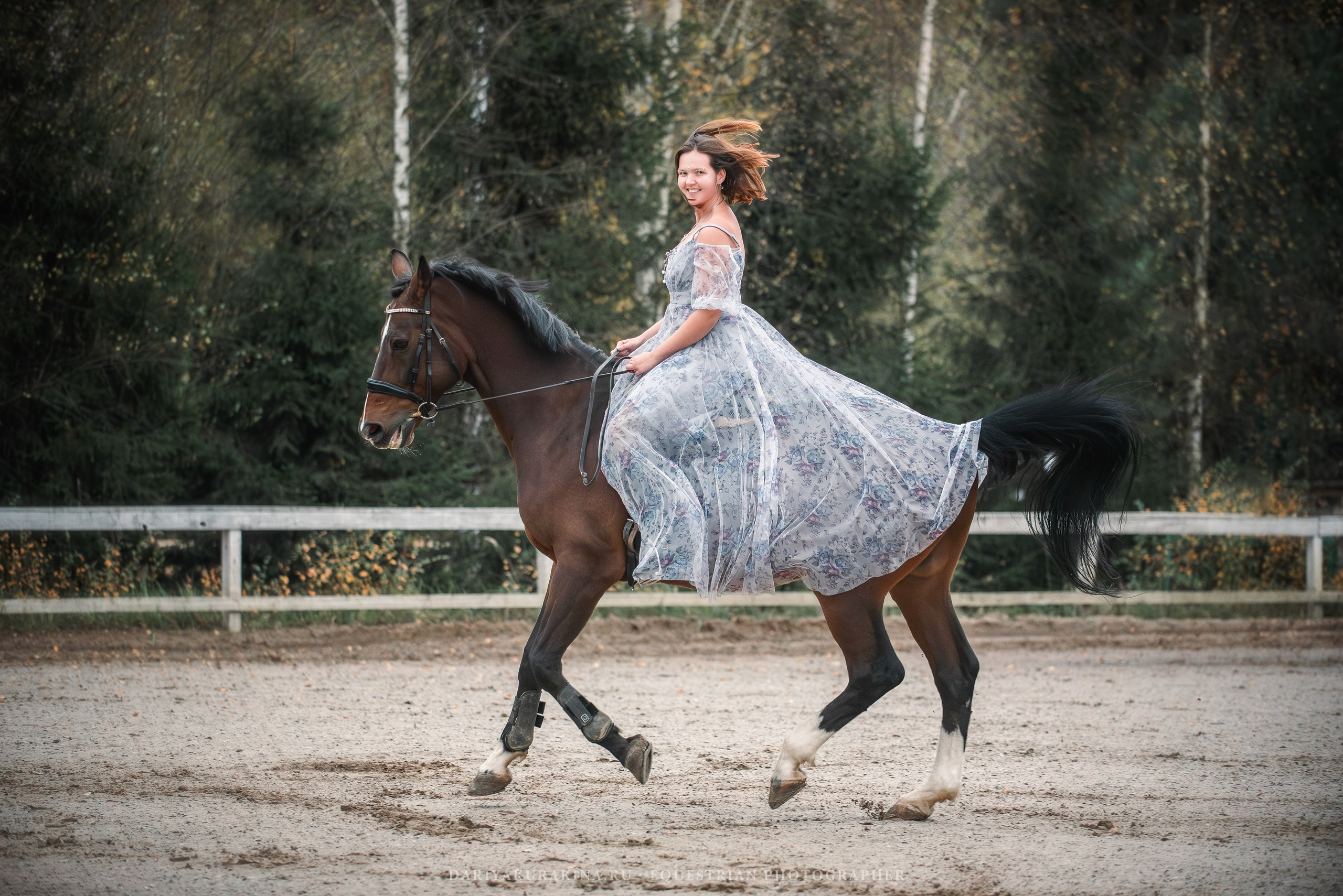 Василиса и ЛеМар. Конный фотограф Куракина Дарья • Фотосессии с лошадьми