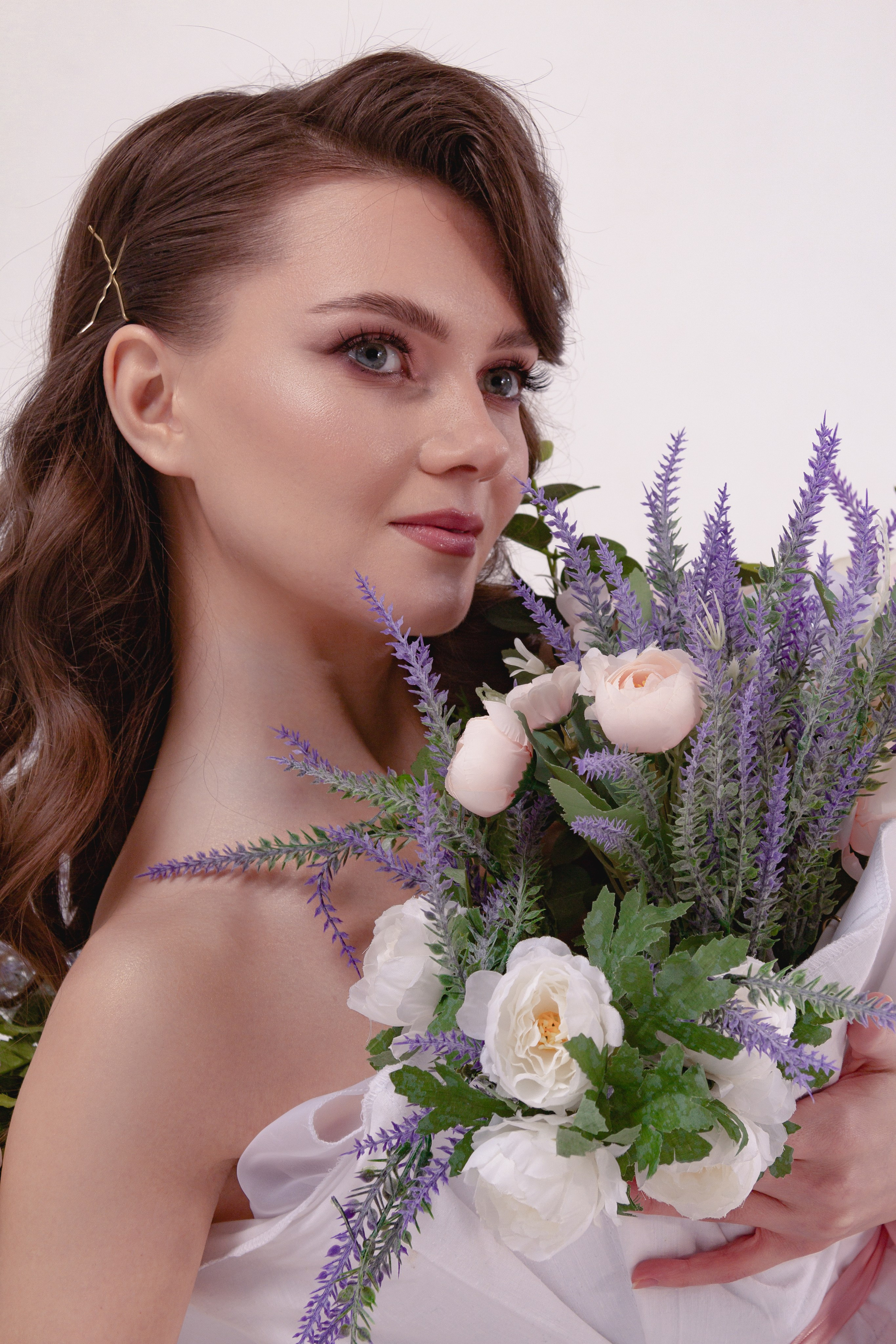 Фотосессия с двойным светом и гибким зеркалом в фотостудии беверли хиллз