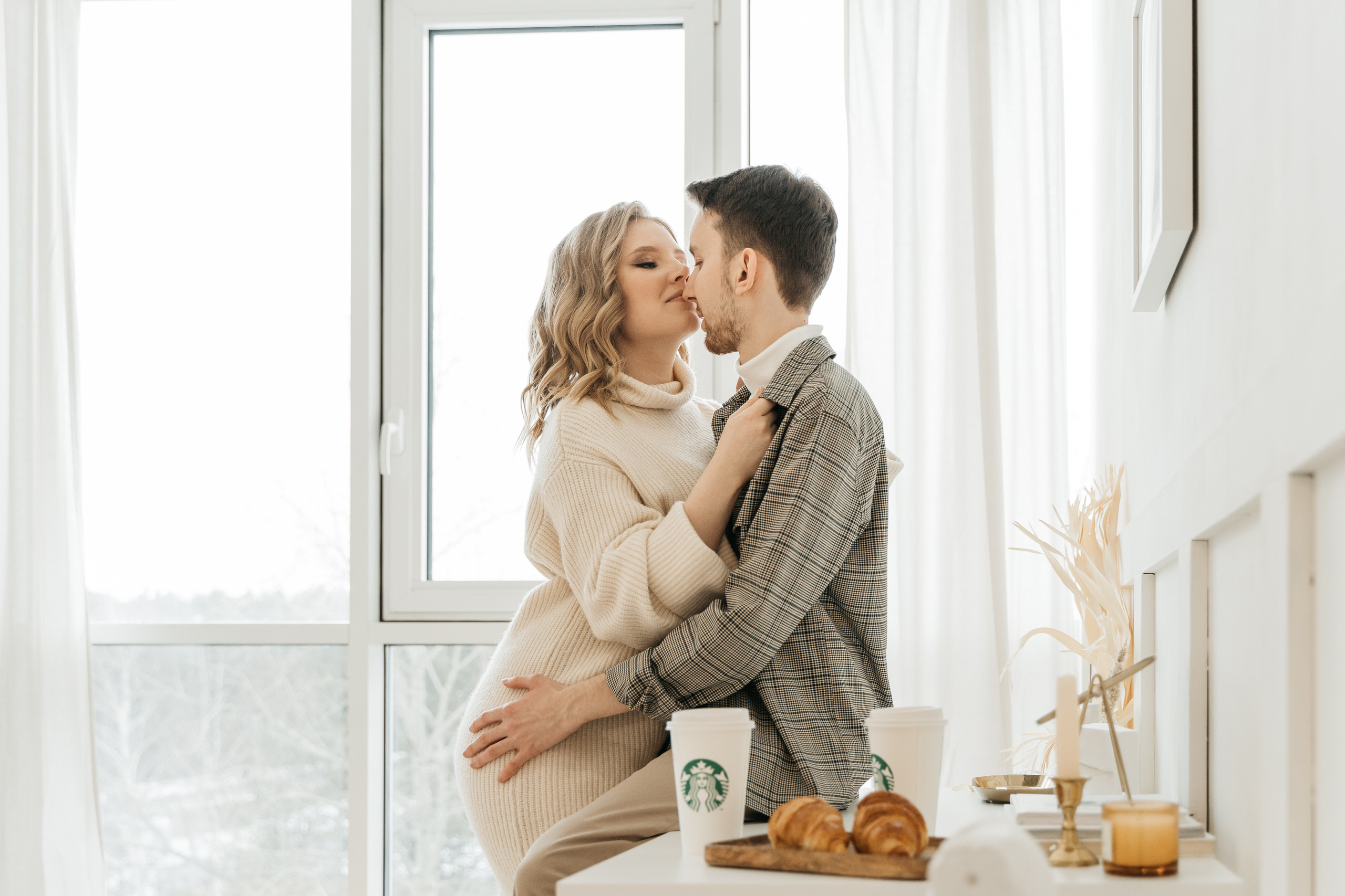 Оля и Женя, предсвадебная фотосессия love-story. Студия Когда вместе. Фотограф Татьяна Мамонтова