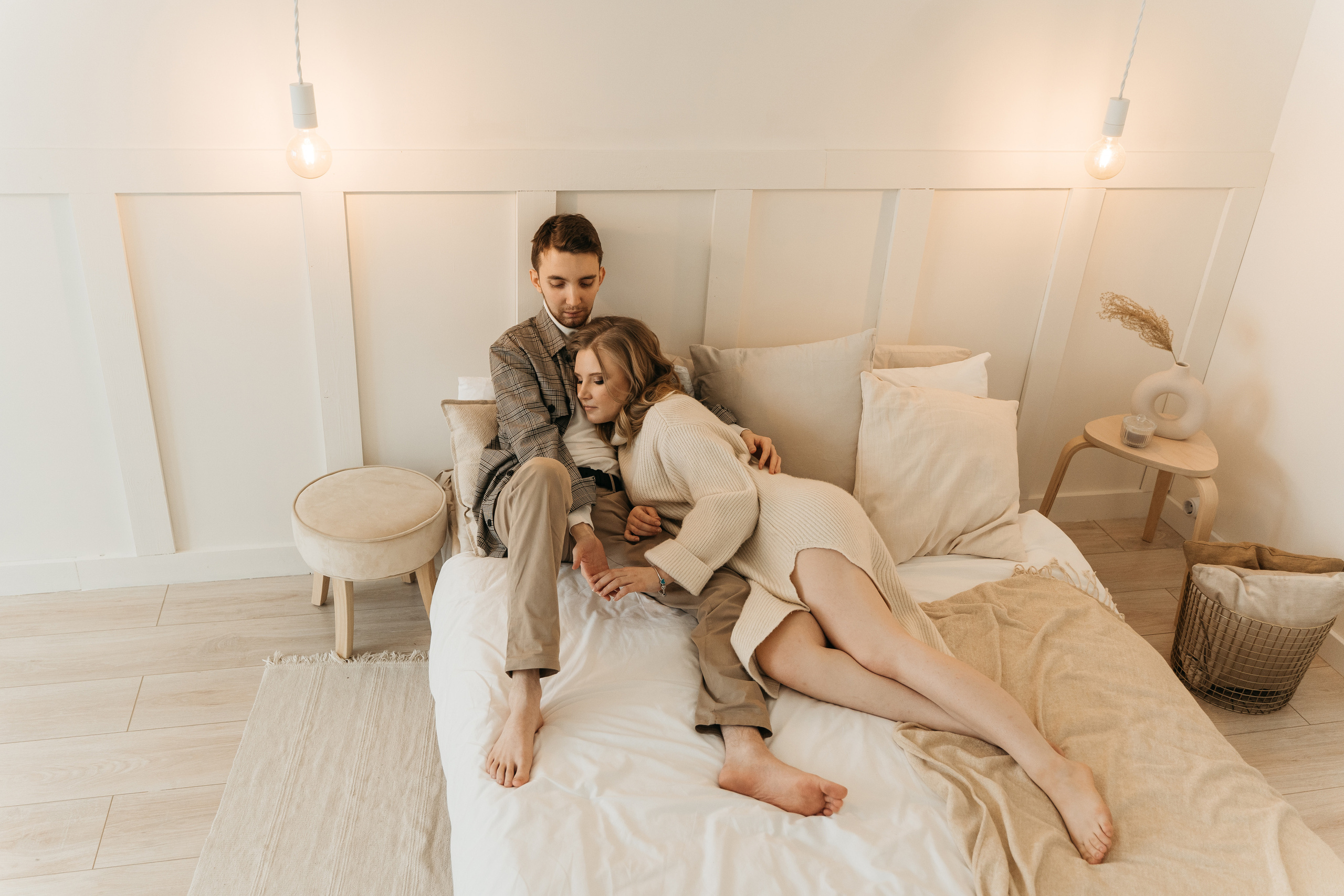 Оля и Женя, предсвадебная фотосессия love-story. Студия Когда вместе. Фотограф Татьяна Мамонтова