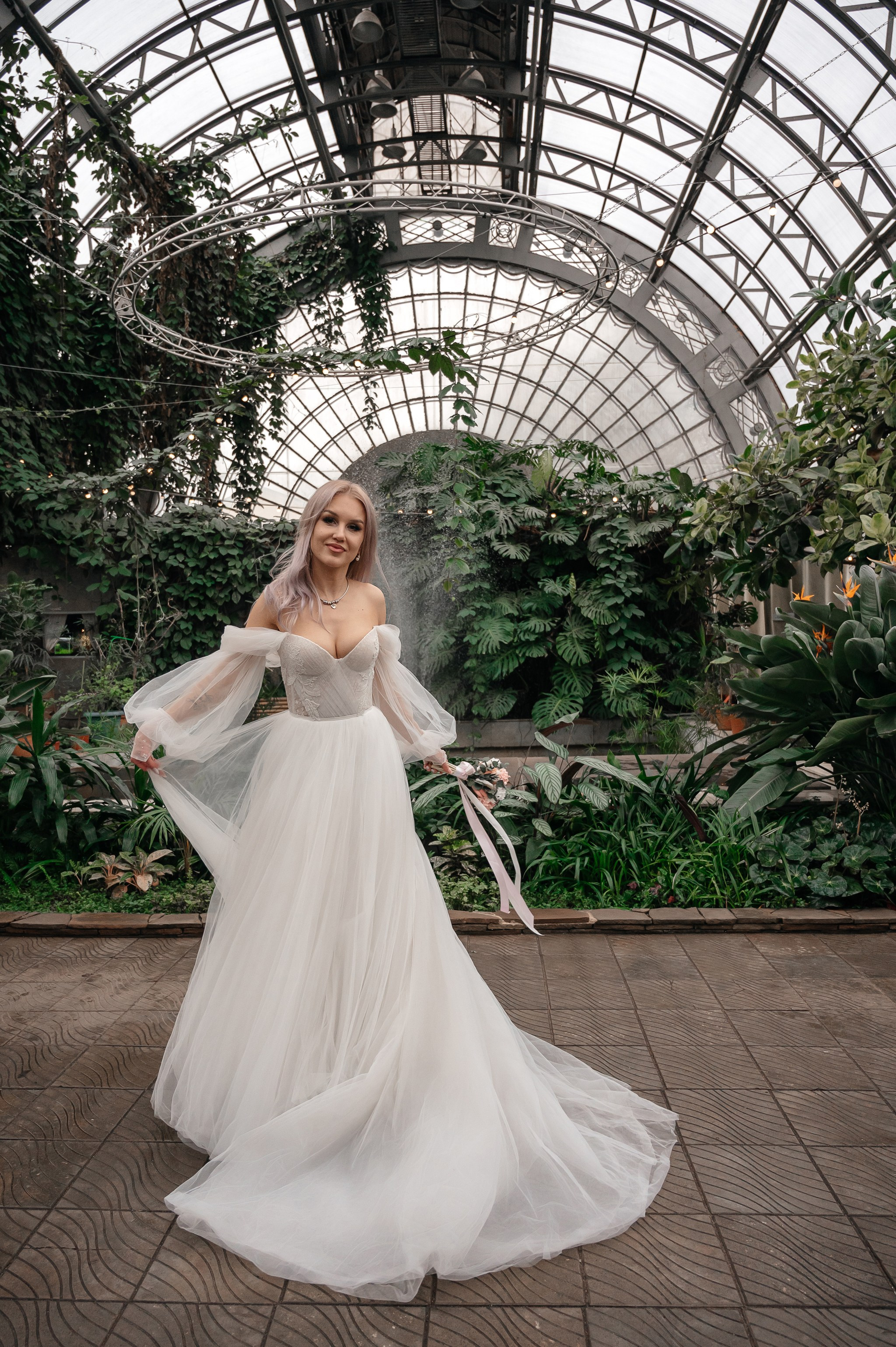 Оранжерея Таврического сада. Свадебный и семейный фотограф из Санкт-Петербурга Климов Анатолий