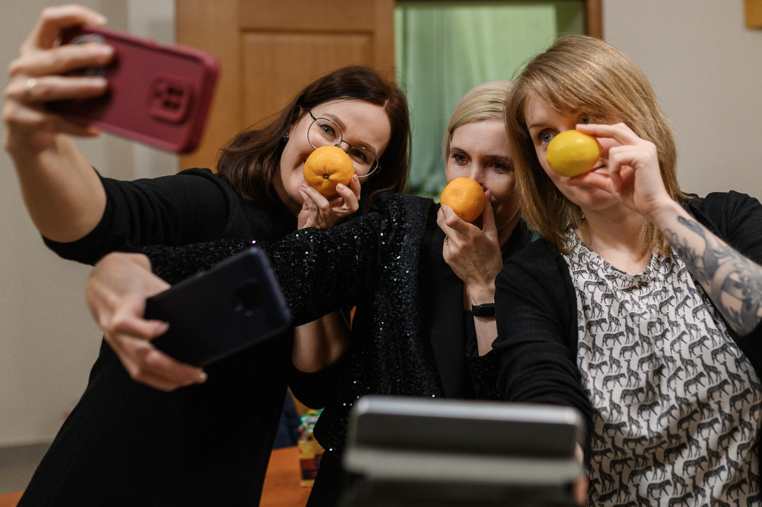 Новогодний корпоратив. Фотообъединение Самарского областного отделения Союза журналистов России