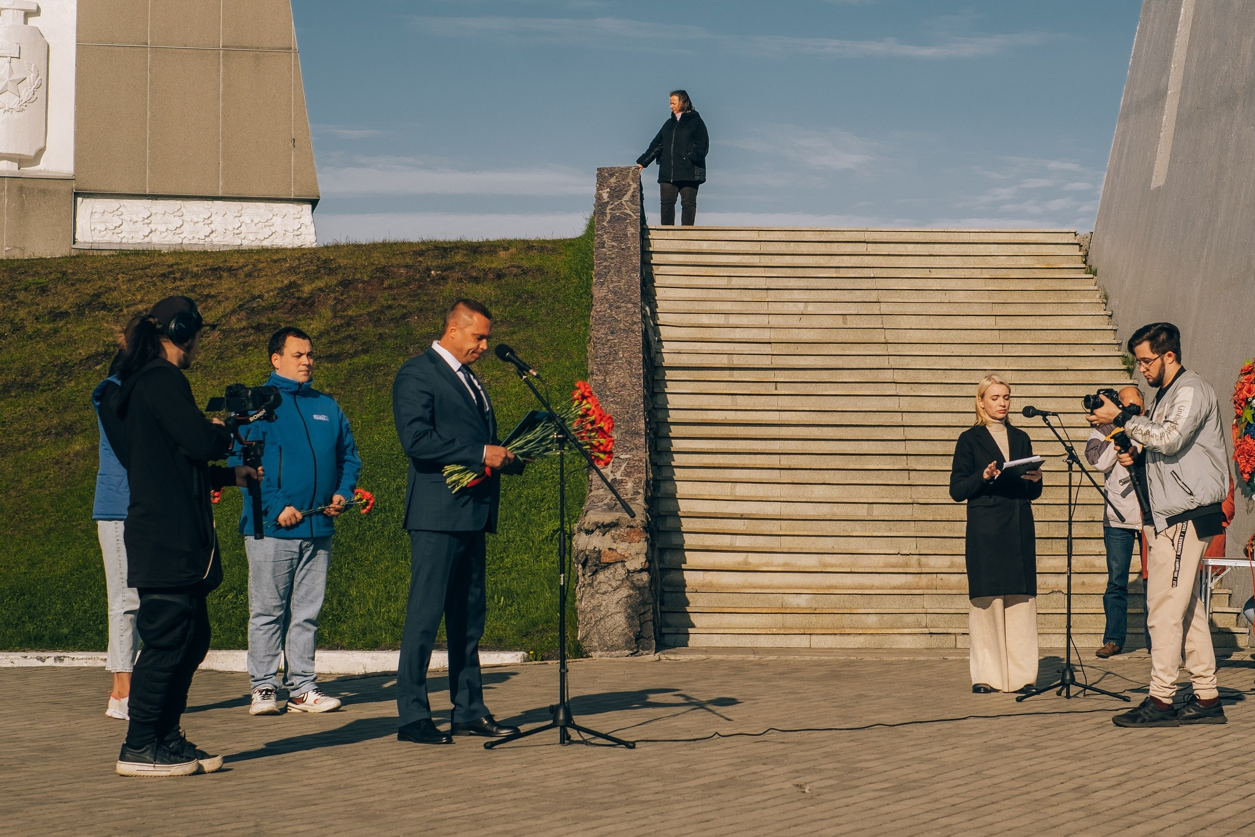 Репортаж церемонии «Путь Победы». Фотограф в Мурманске Полина Аленовская