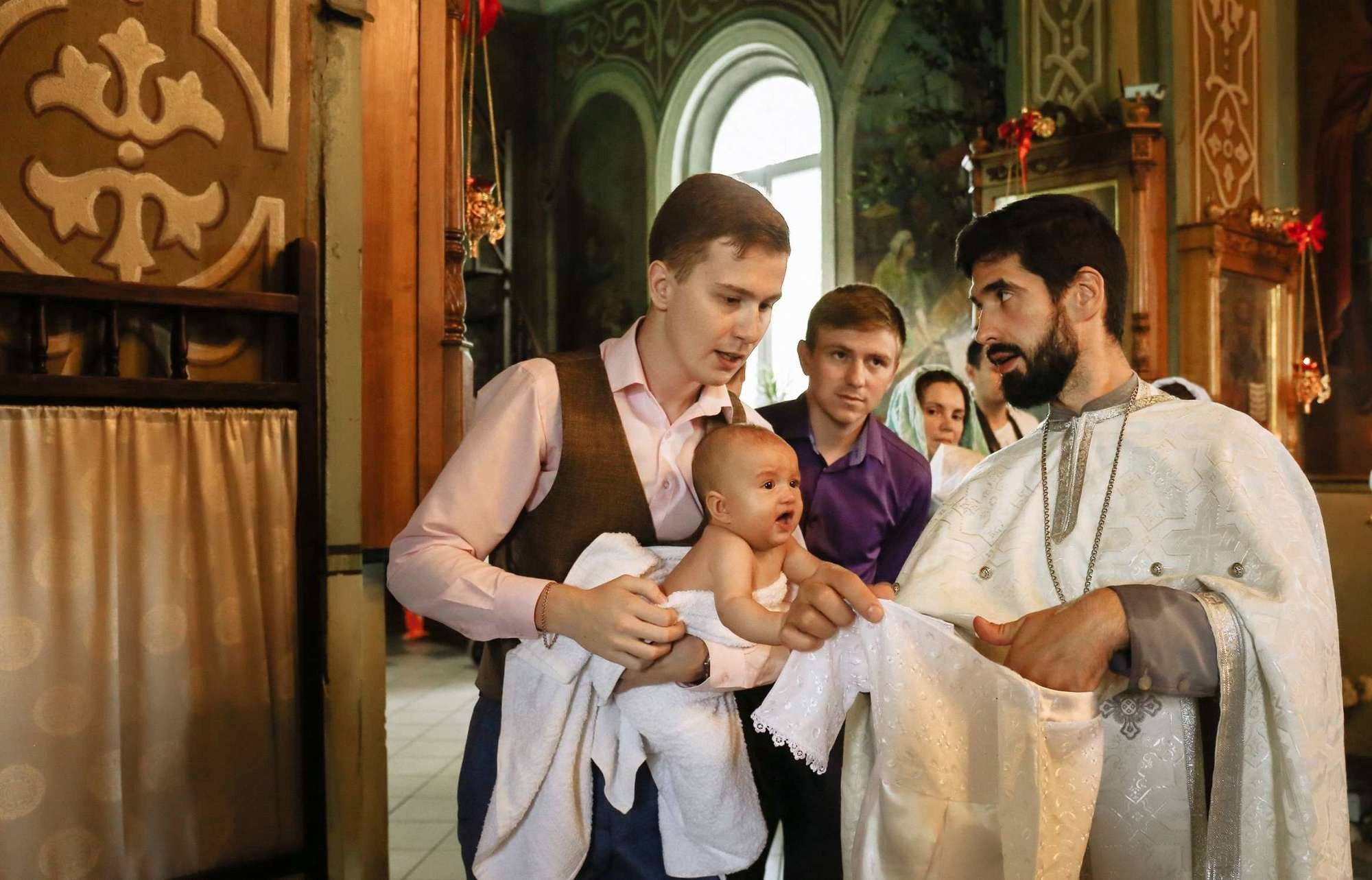 Крещение. Алина Малышева, свадебный и семейный фотограф Москва