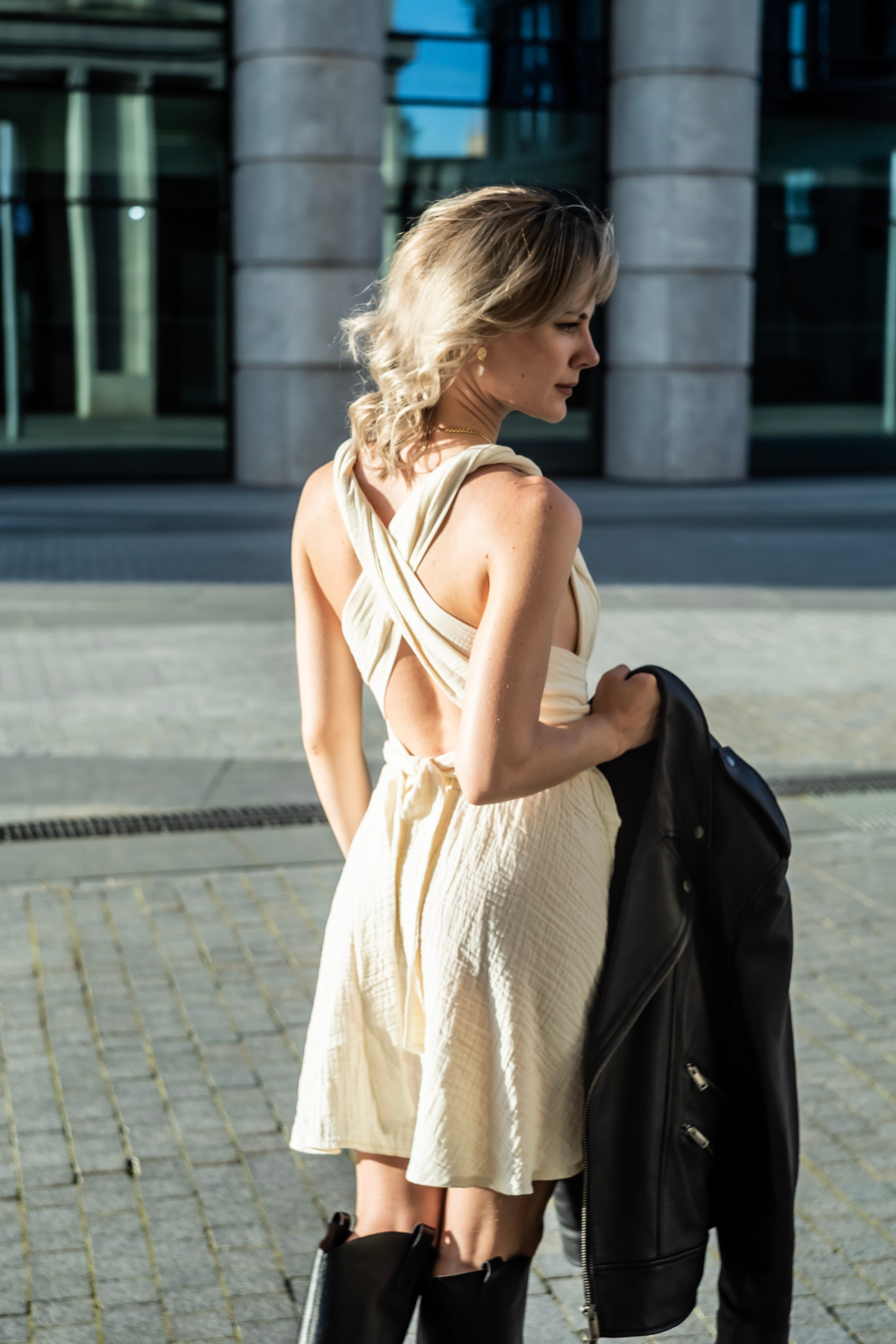 Невская ратуша и Большеохтинский мост (2025). Драчёва Елена портретный фотограф Санкт-Петербург