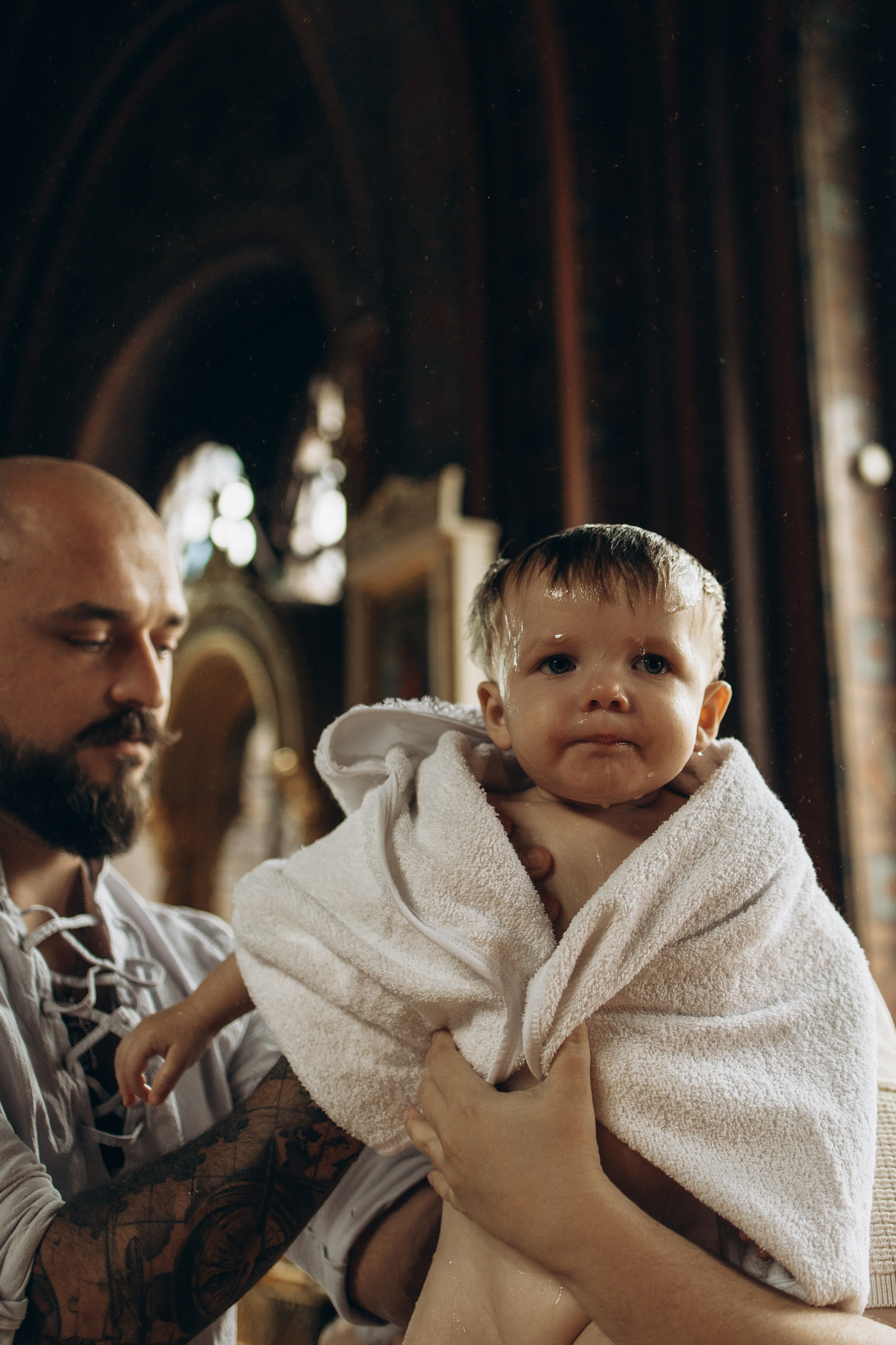 Таинство крещения Матвея. Самый теплый фотограф в Краснодаре Рябоконь Ксения