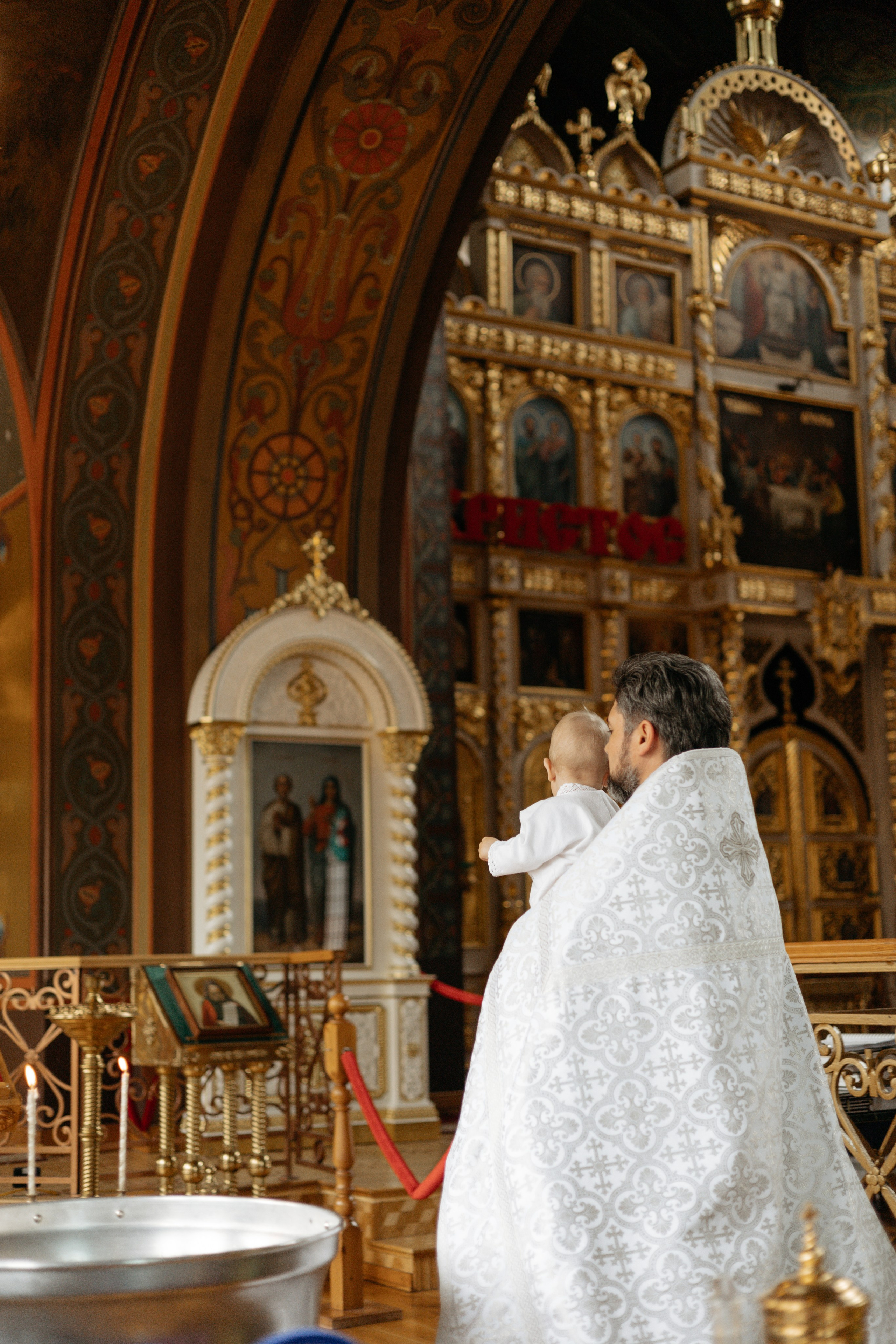 Крещение Артёма. Самый теплый фотограф в Краснодаре Рябоконь Ксения