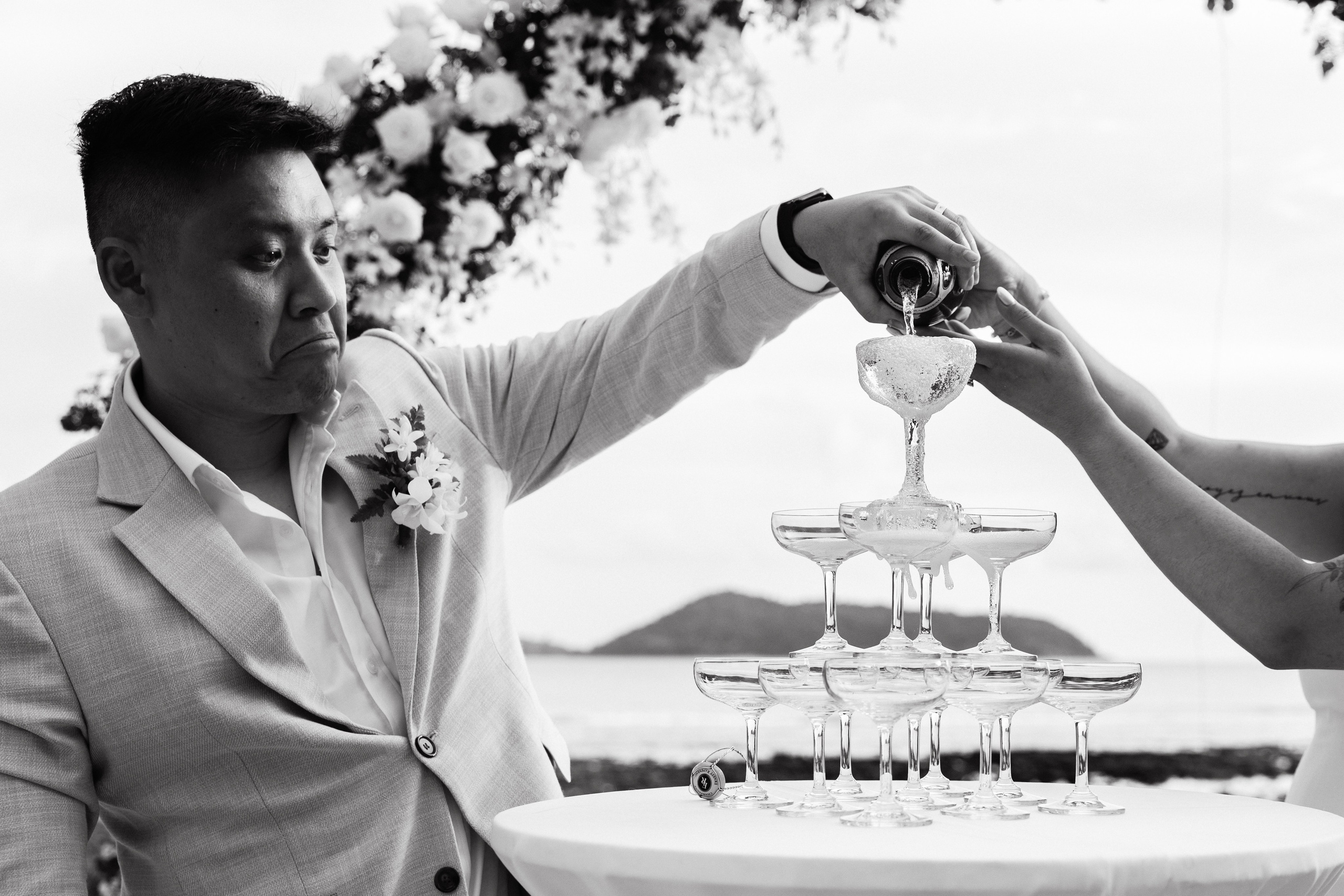 Wedding in Phuket at the Thavorn Hotel. Photographer in Phuket. Photographer Thailand