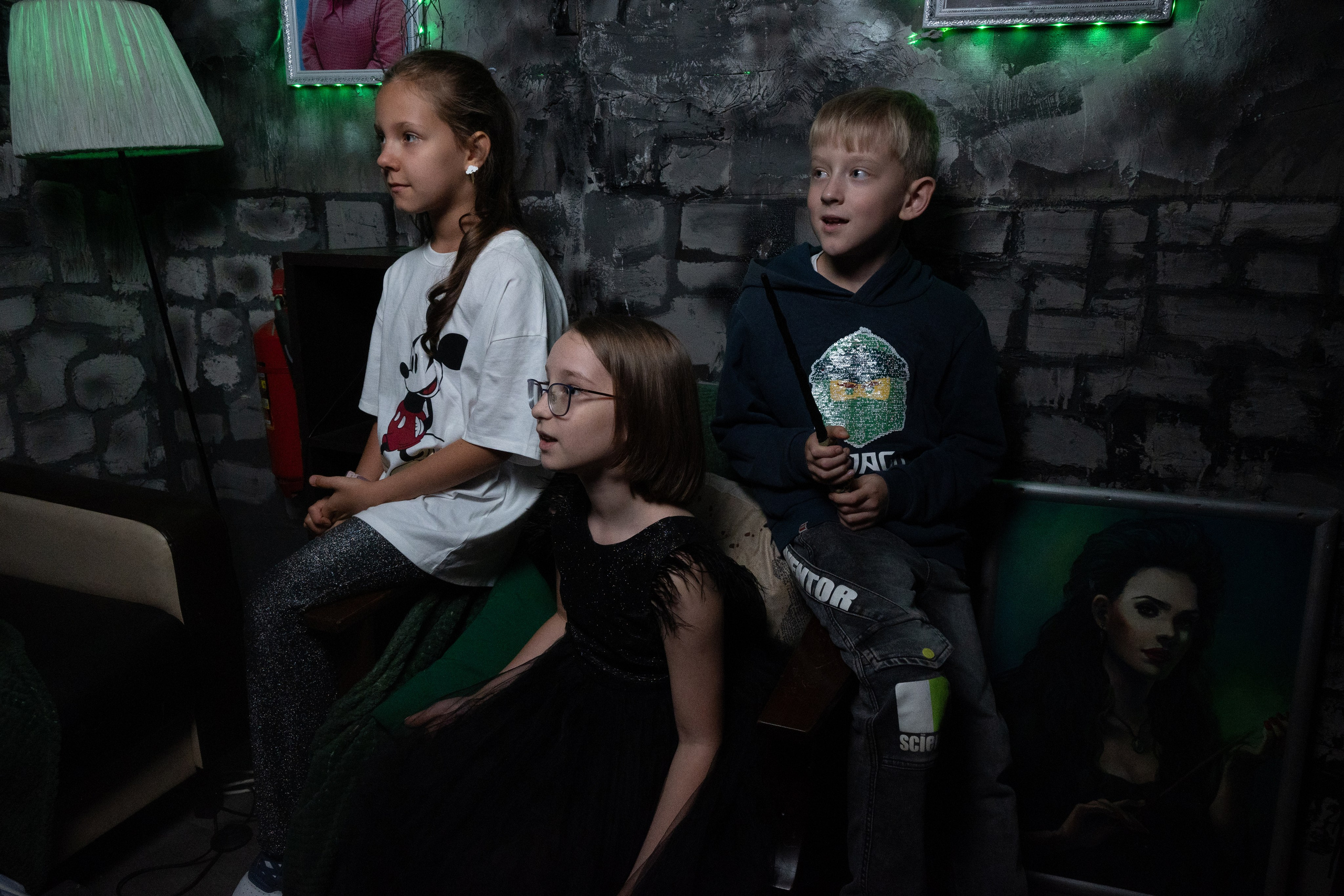 День рождения ребенка в «Подземелье Слизерин». Фотограф мероприятий в Москве