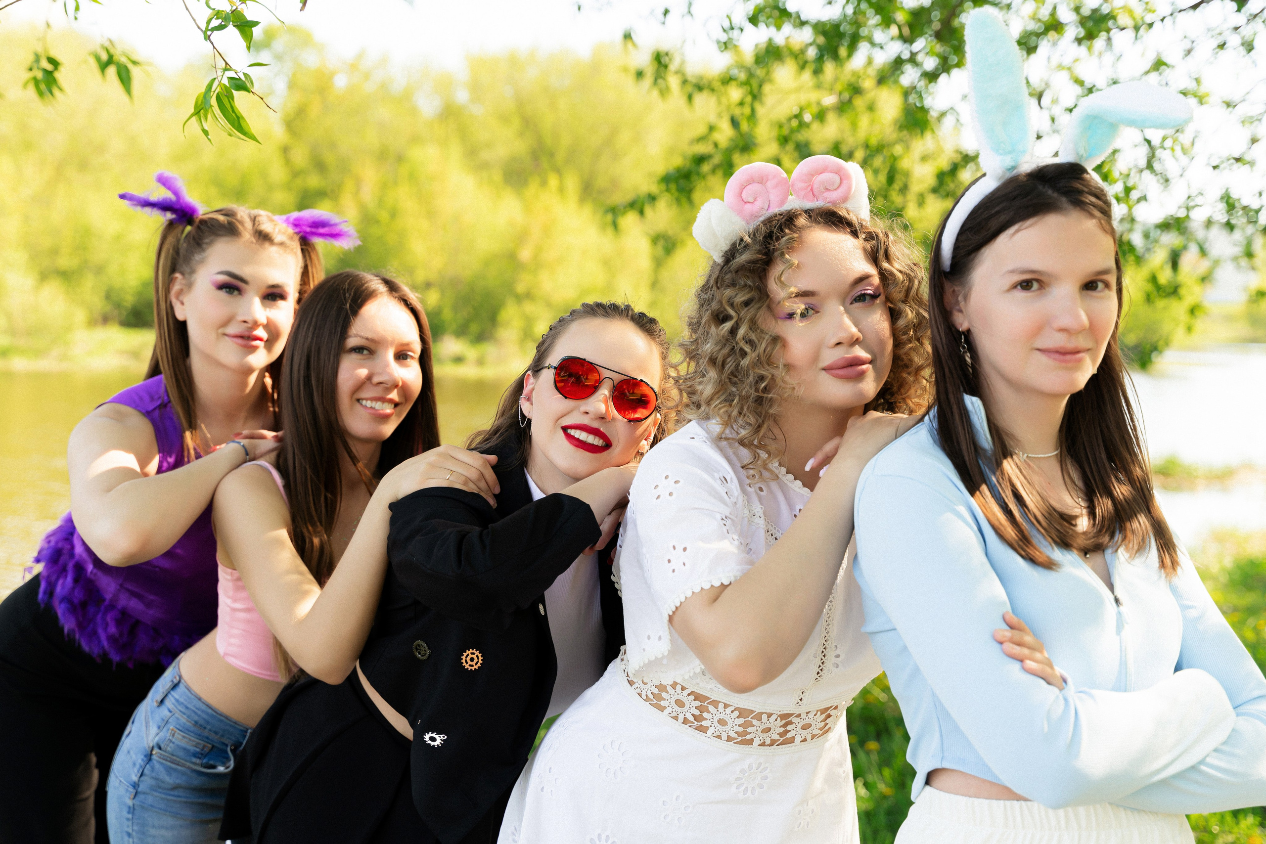 Пикник с подругами. Фотограф Алина Филимонова Тверь