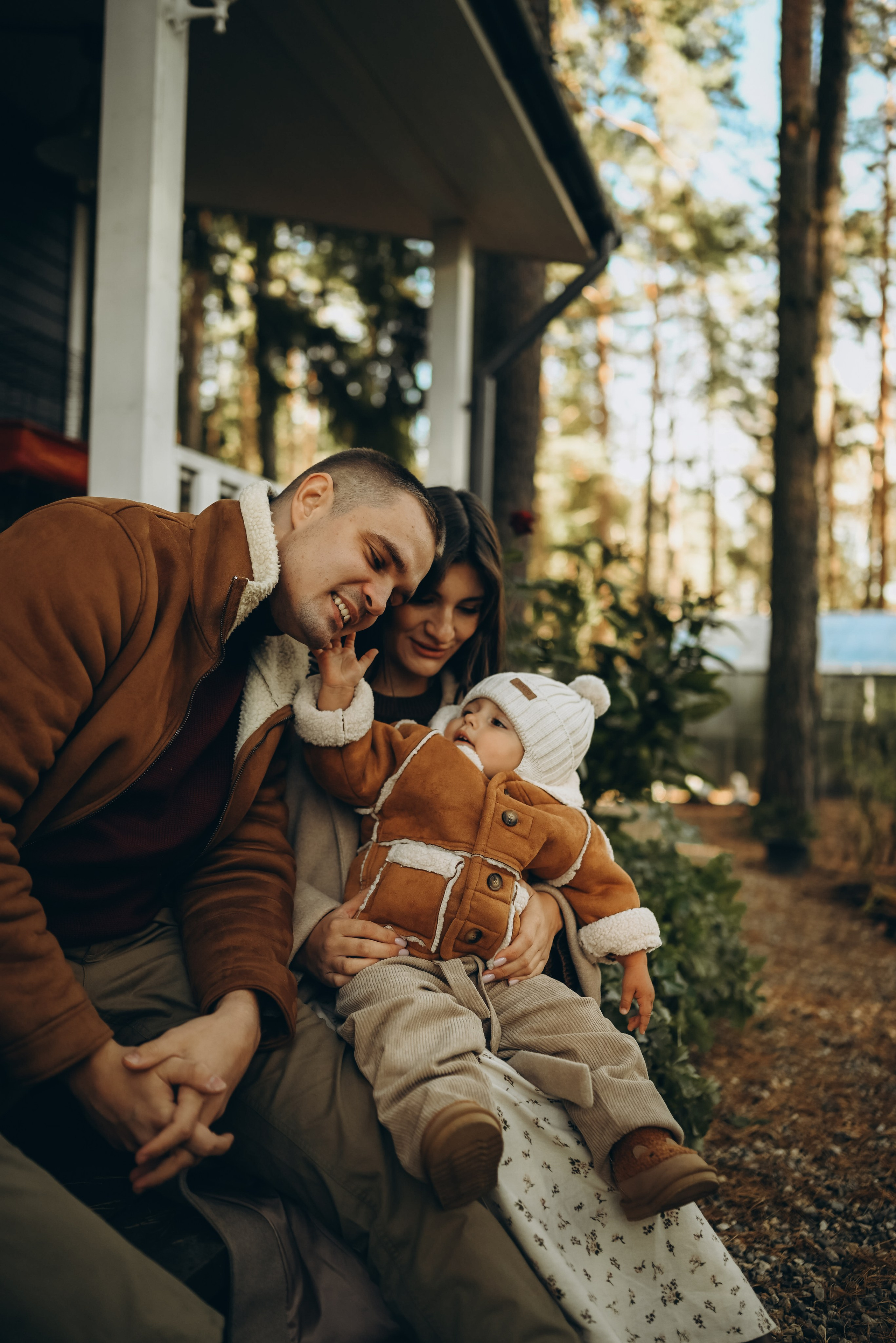 Дача осенью. Семейный фотограф в Москве Люберцах Ирина Вронская
