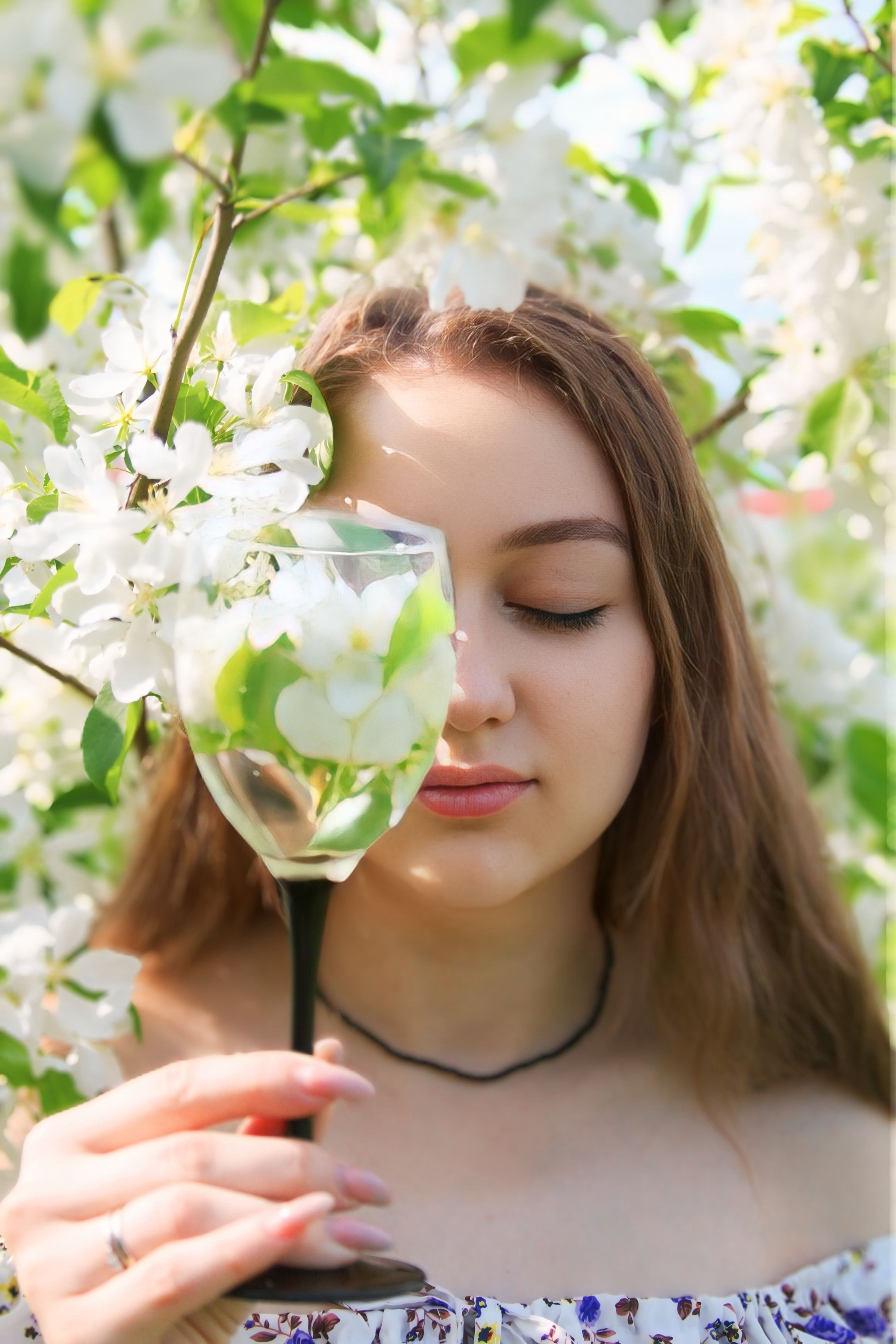 Летняя фотосессия в парке