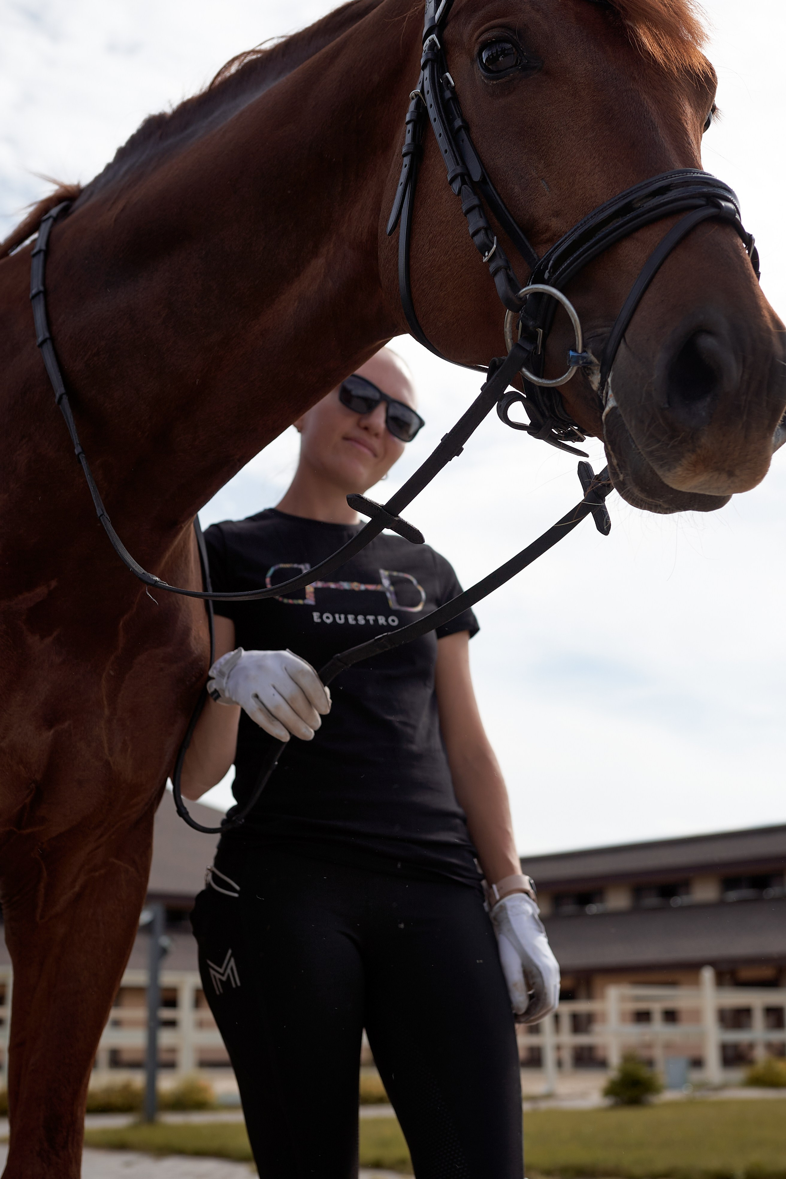 Карина и Нью Романс. Фотосессии с лошадьми в Москве, Новосибирске