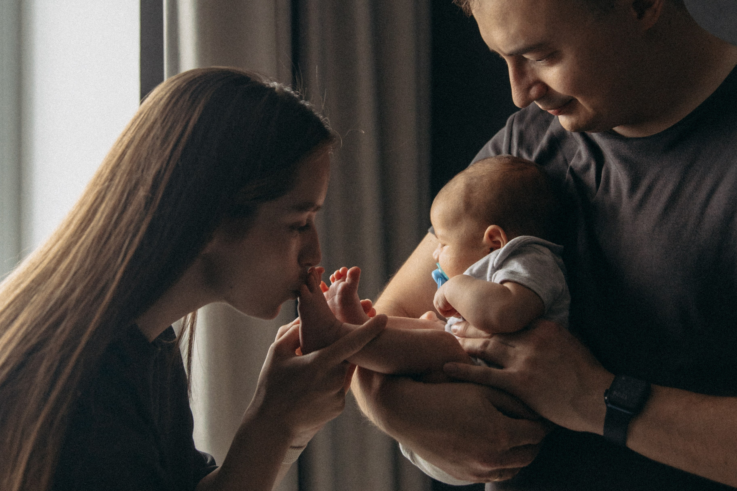 Виктория, Алексей и Андрюша. Семейный фотограф Земскова Евгения