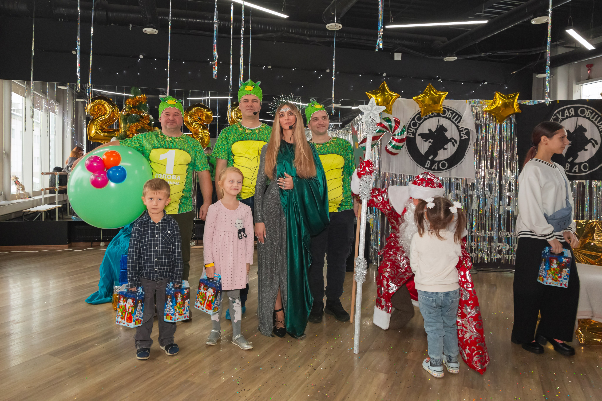 Новогодний праздник Русская Община ВАО. Фотограф Илья Варакин
