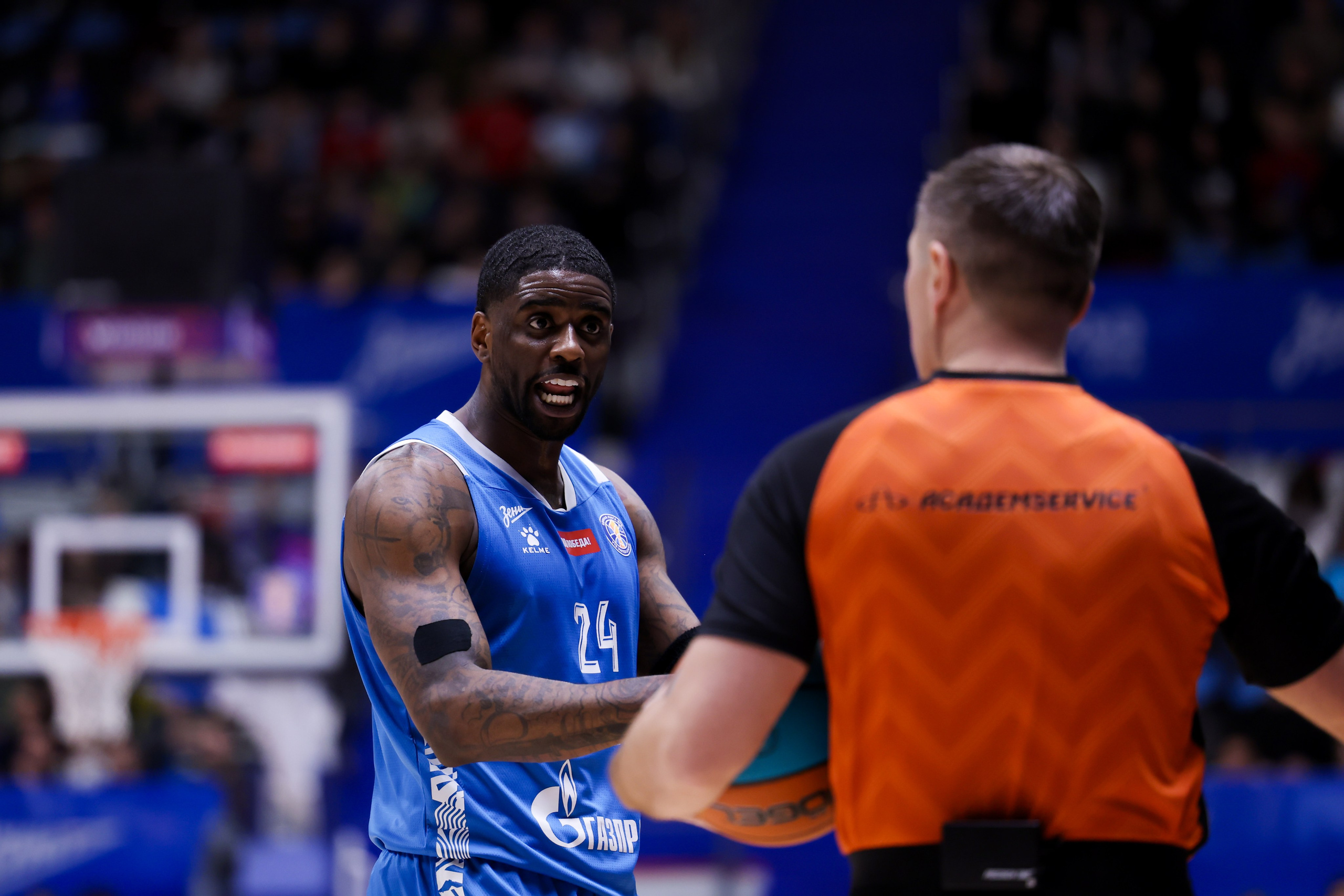 БК Зенит — БК Локомотив-Кубань 07.05.2025. Спортивный и репортажный фотограф Антон Тереханов