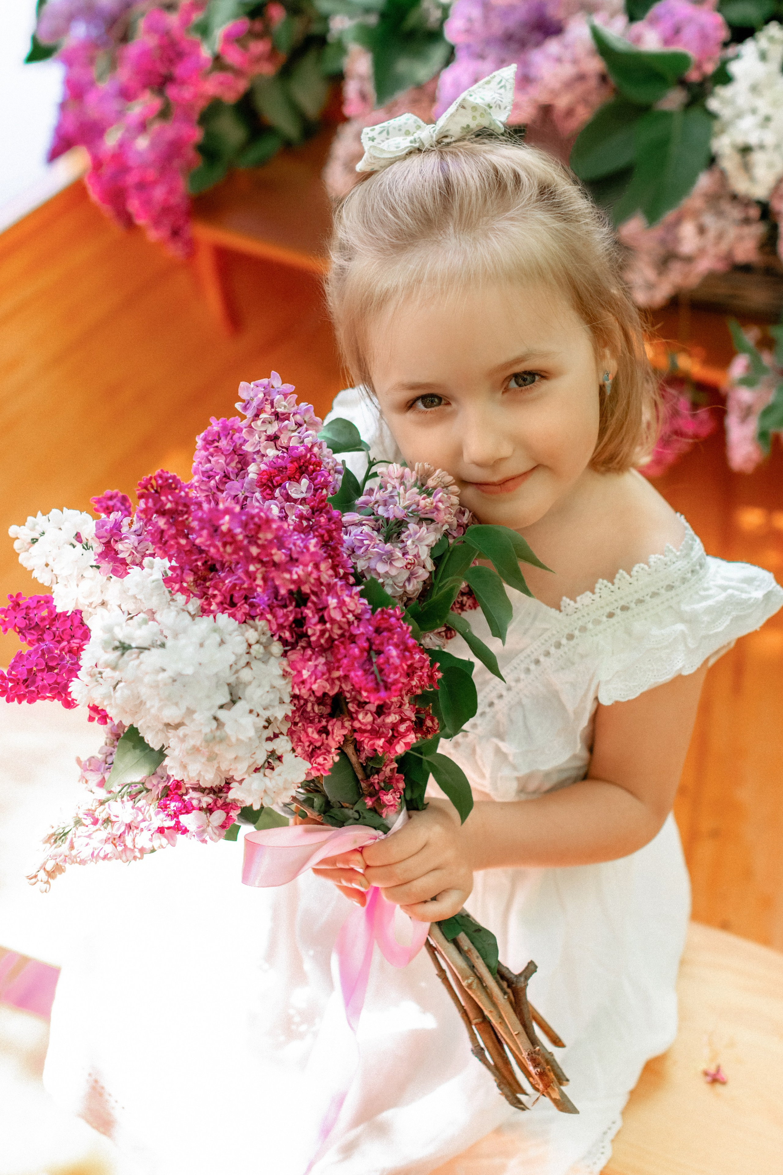 Утро в цветочной лодке. Фотограф в Москве Ольга Сатони