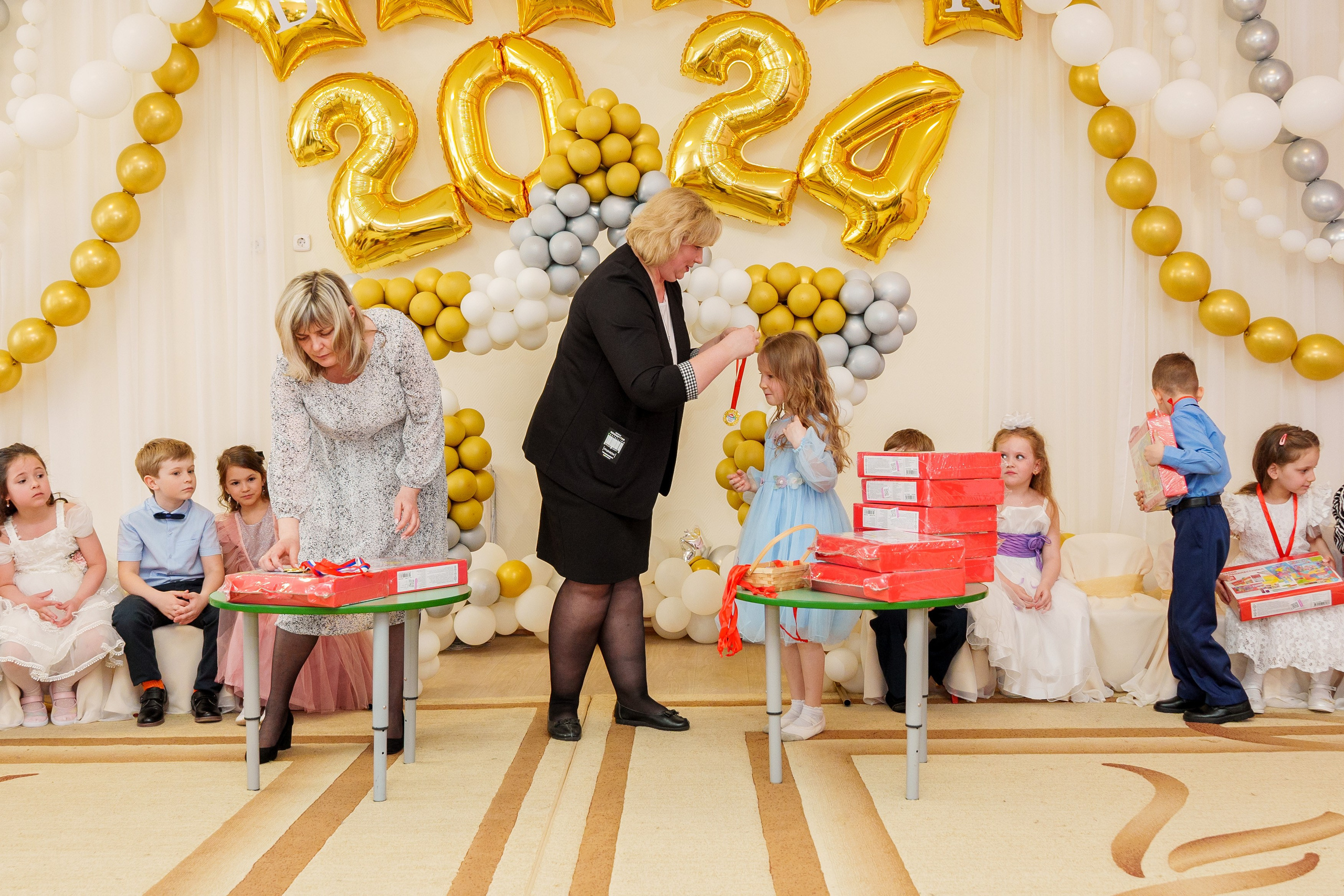 Выпускные в саду. Фотограф Юлия Попова