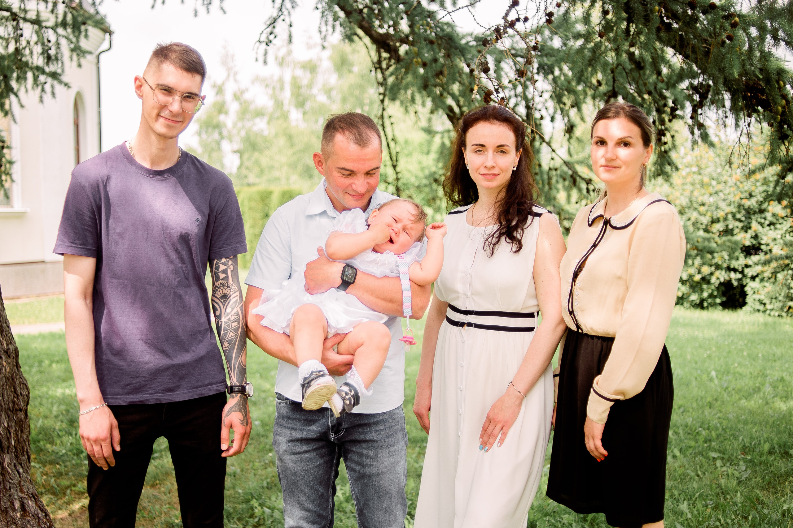 Крещение Ники. Фотограф Юлия Попова