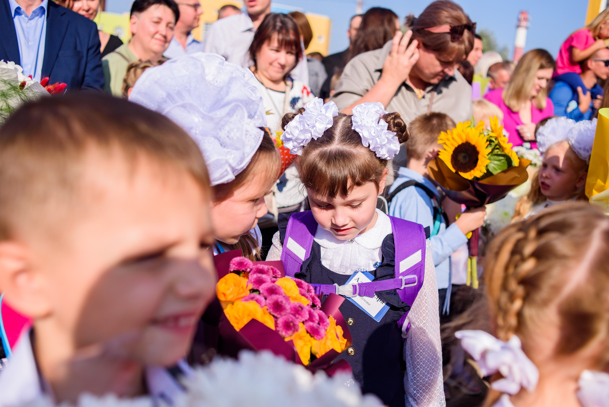 1-е сентября 2023. Фотограф Юлия Попова