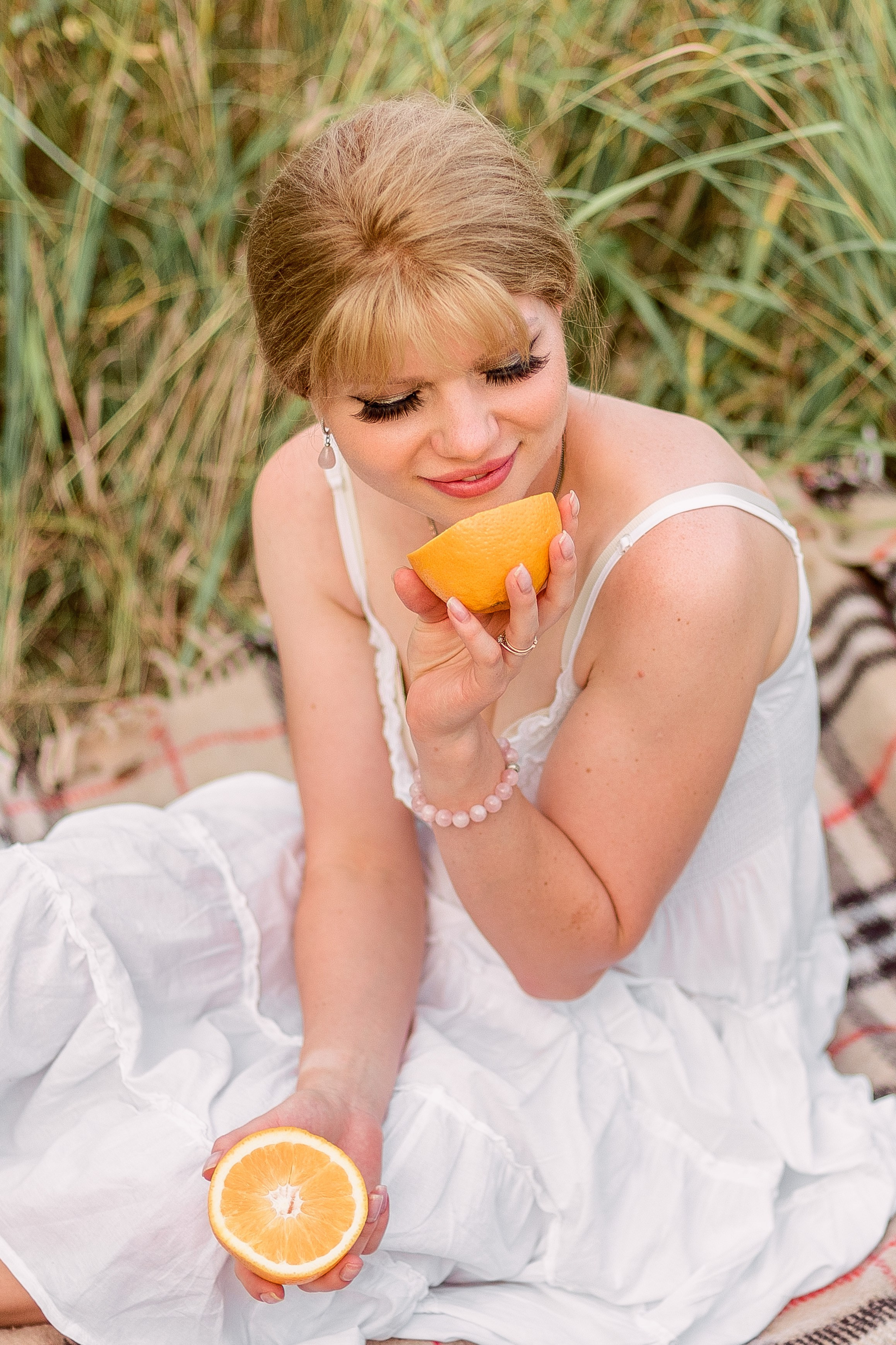 В поле. Фотограф Юлия Попова