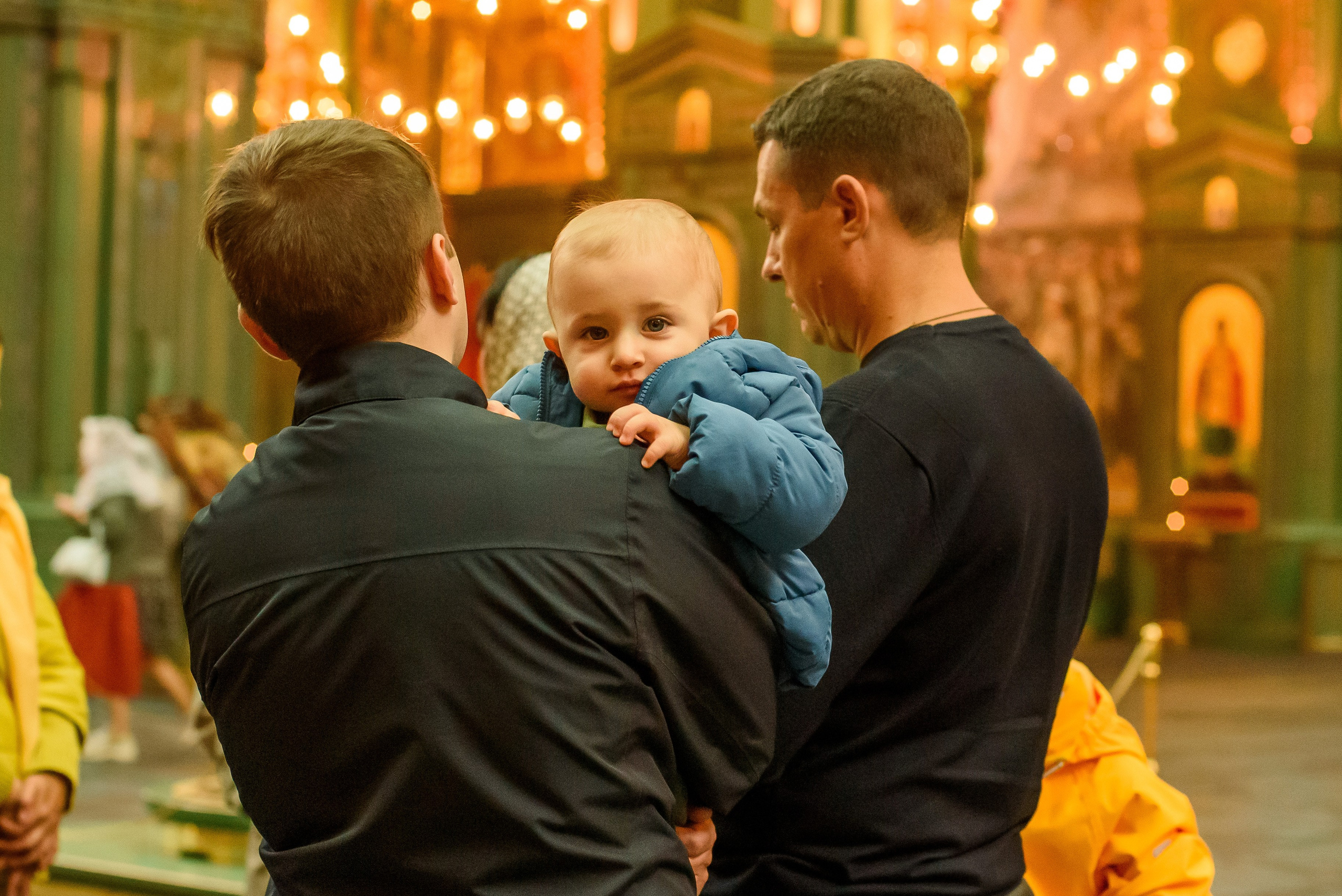 Крещение Михаила. Фотограф Юлия Попова