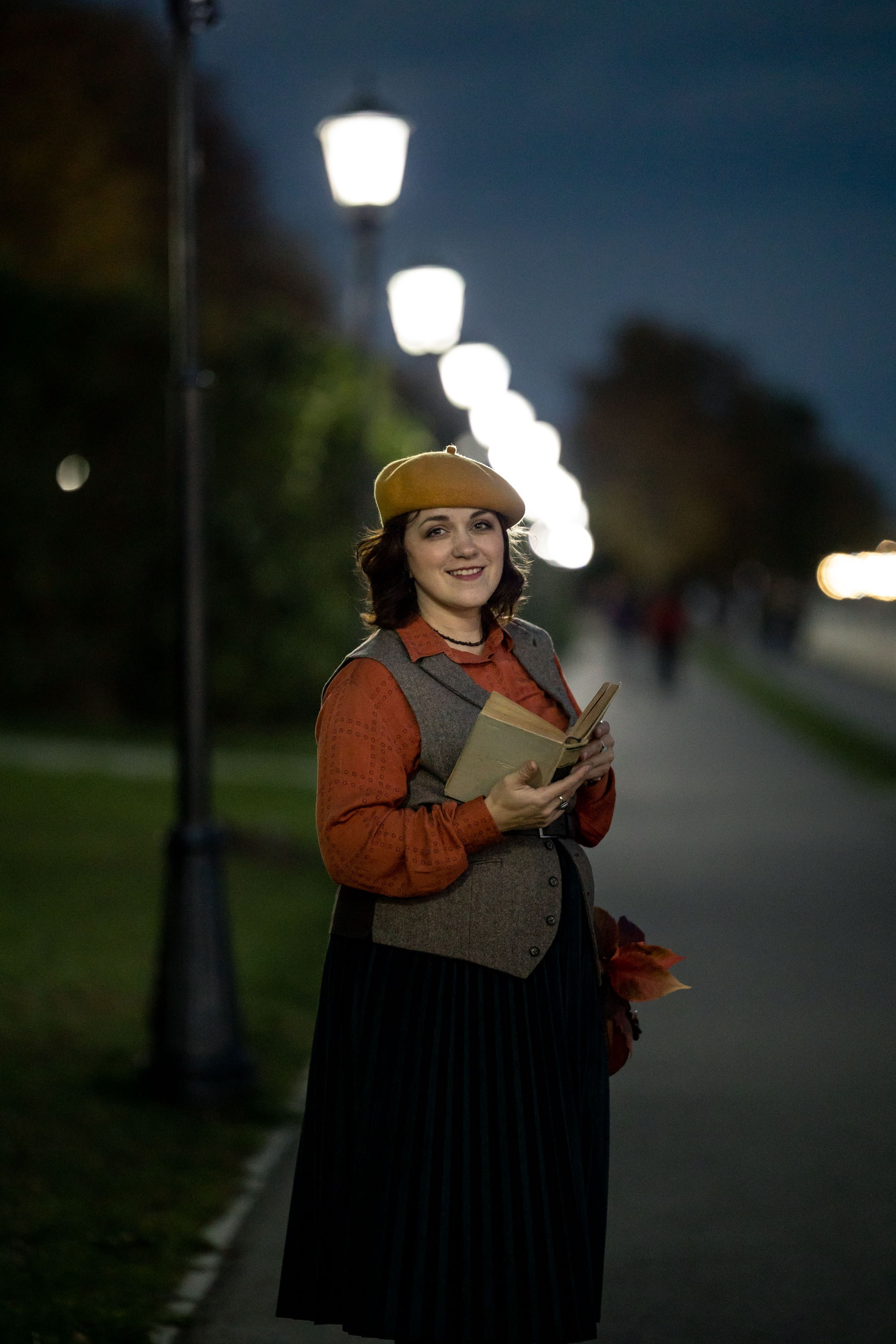 Оксана. Осень. Наталия Клевинскас портретный фотограф в Костроме