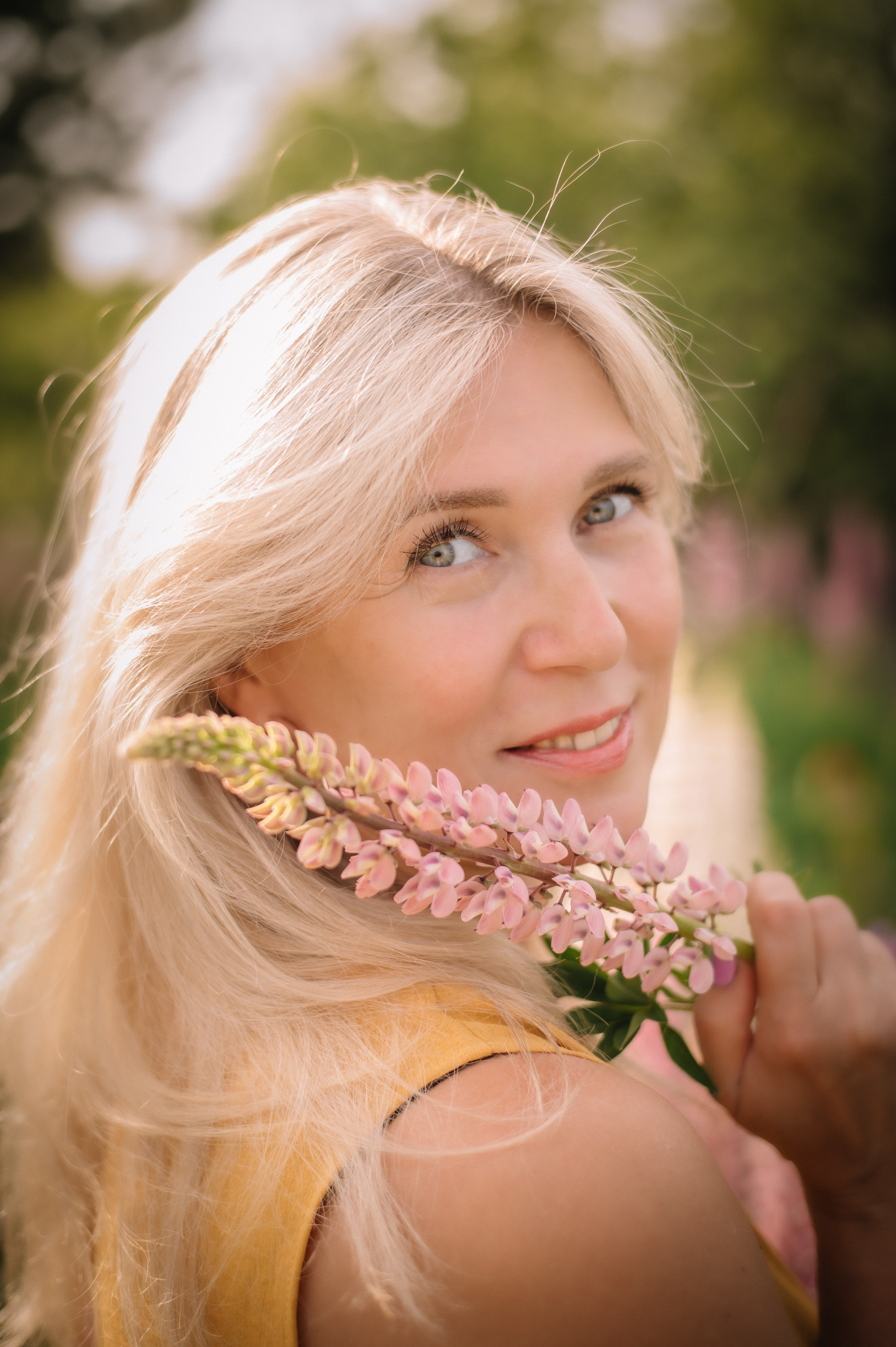 Фотосессия для Ирины в ЛЮПИНАХ. Яна Муравлева |фотограф город Пенза