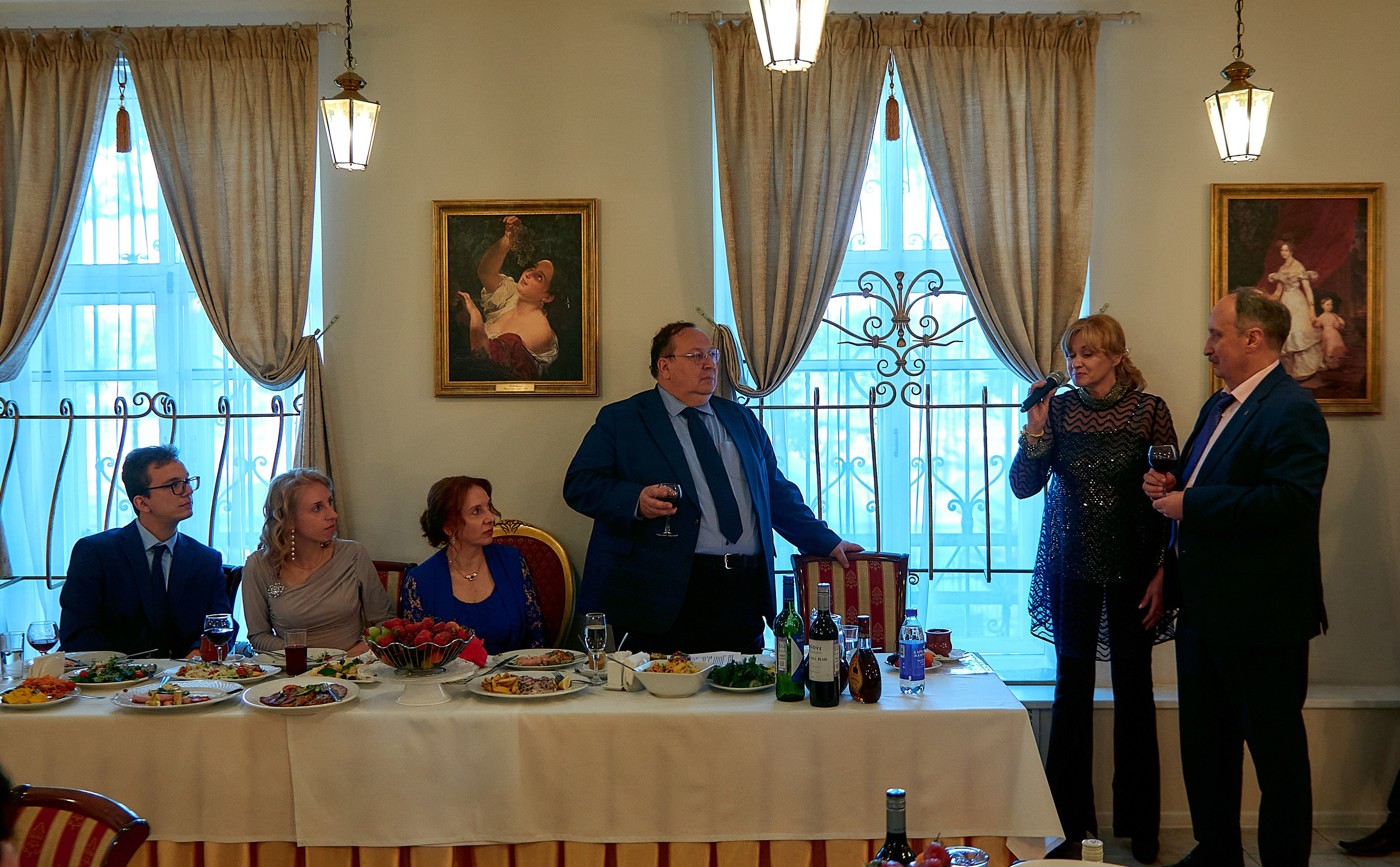 Юбилей Алексея в «Особняке Брюллова». Свадебный фотограф в Санкт-Петербурге Славин Денис