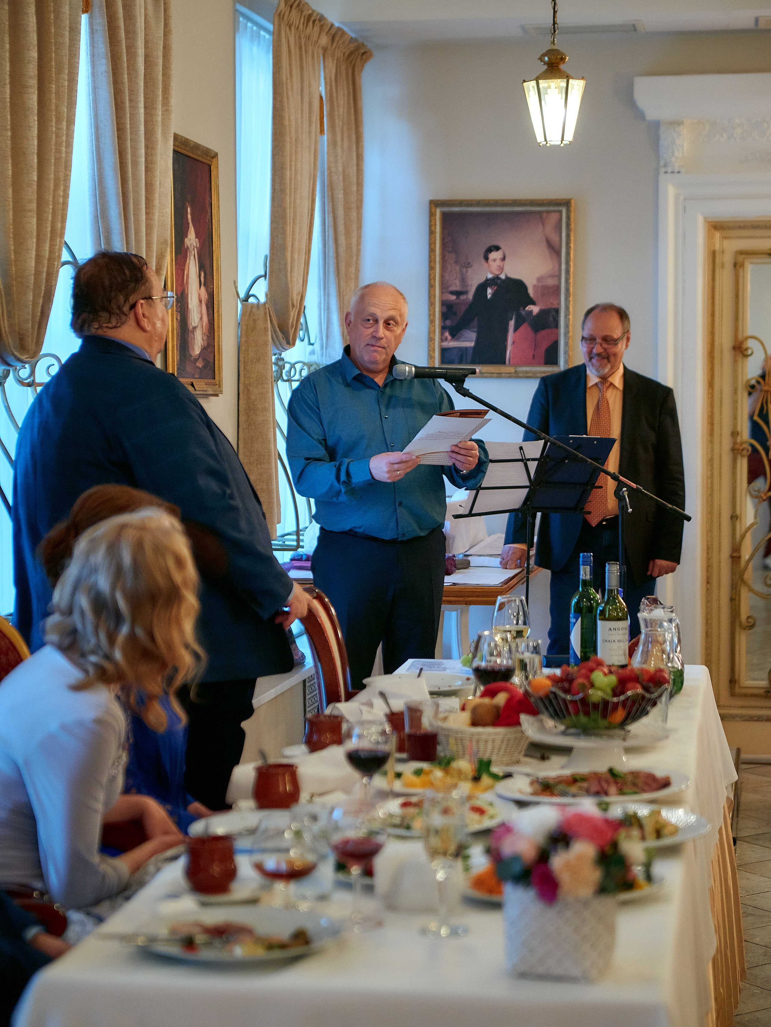 Юбилей Алексея в «Особняке Брюллова». Свадебный фотограф в Санкт-Петербурге Славин Денис