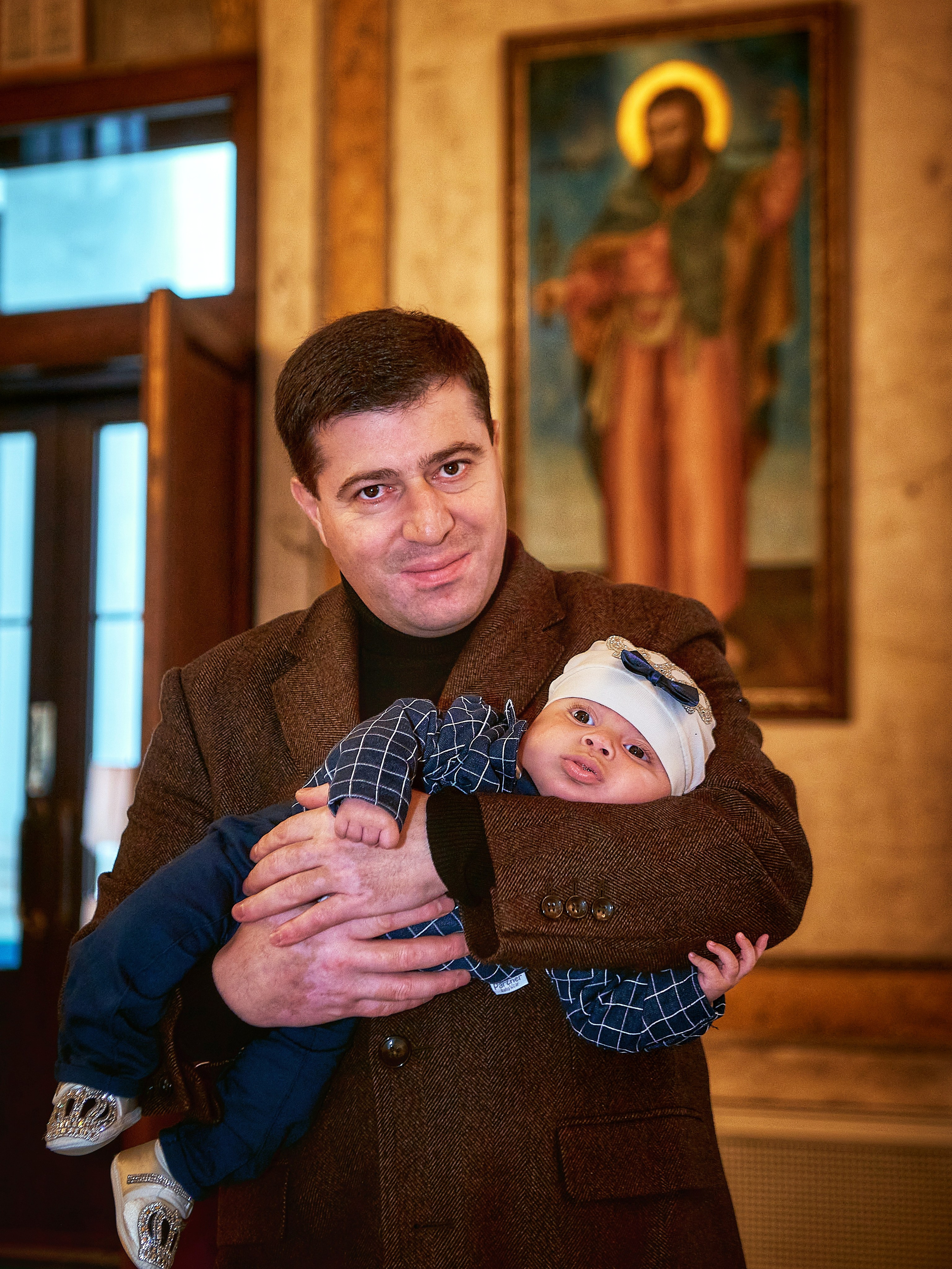 Крещение Марка | «Армянская апостольская церковь Святой Екатерины». Свадебный фотограф в Санкт-Петербурге Славин Денис