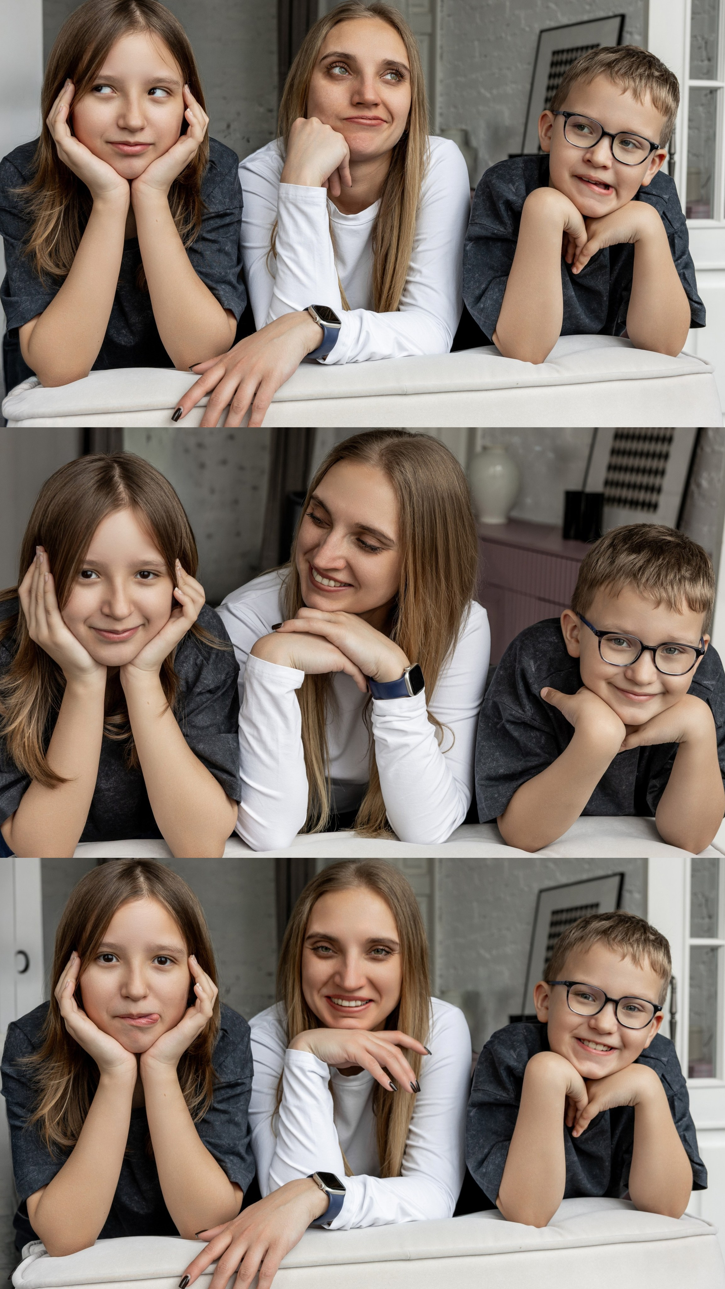 Мама и дети. Фотограф Екатерина Голицына