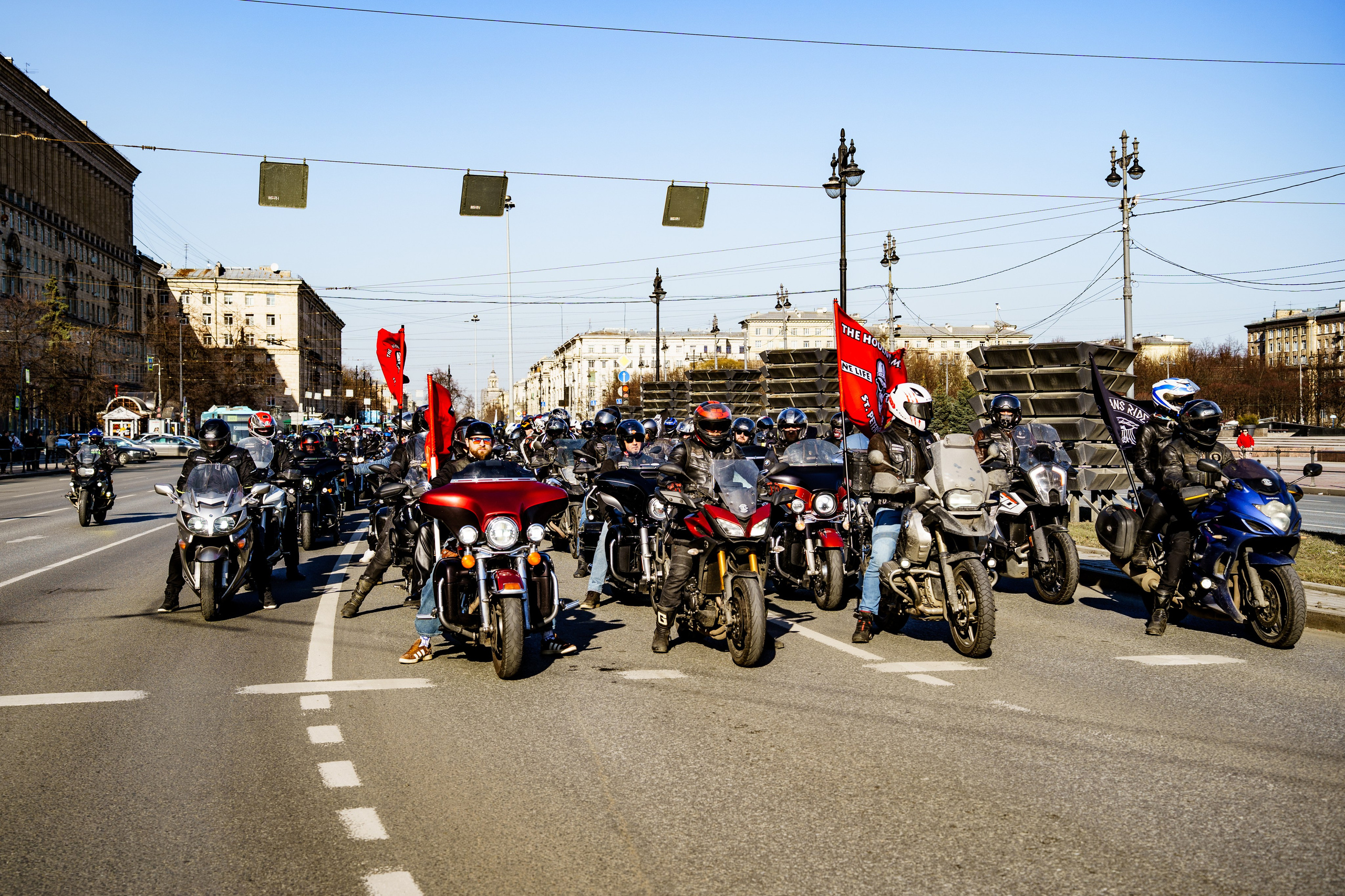 Прохват мотоклуба Norman Riders ч.1. Концертный и репортажный фотограф в Санкт-Петербурге Слава Пахомов