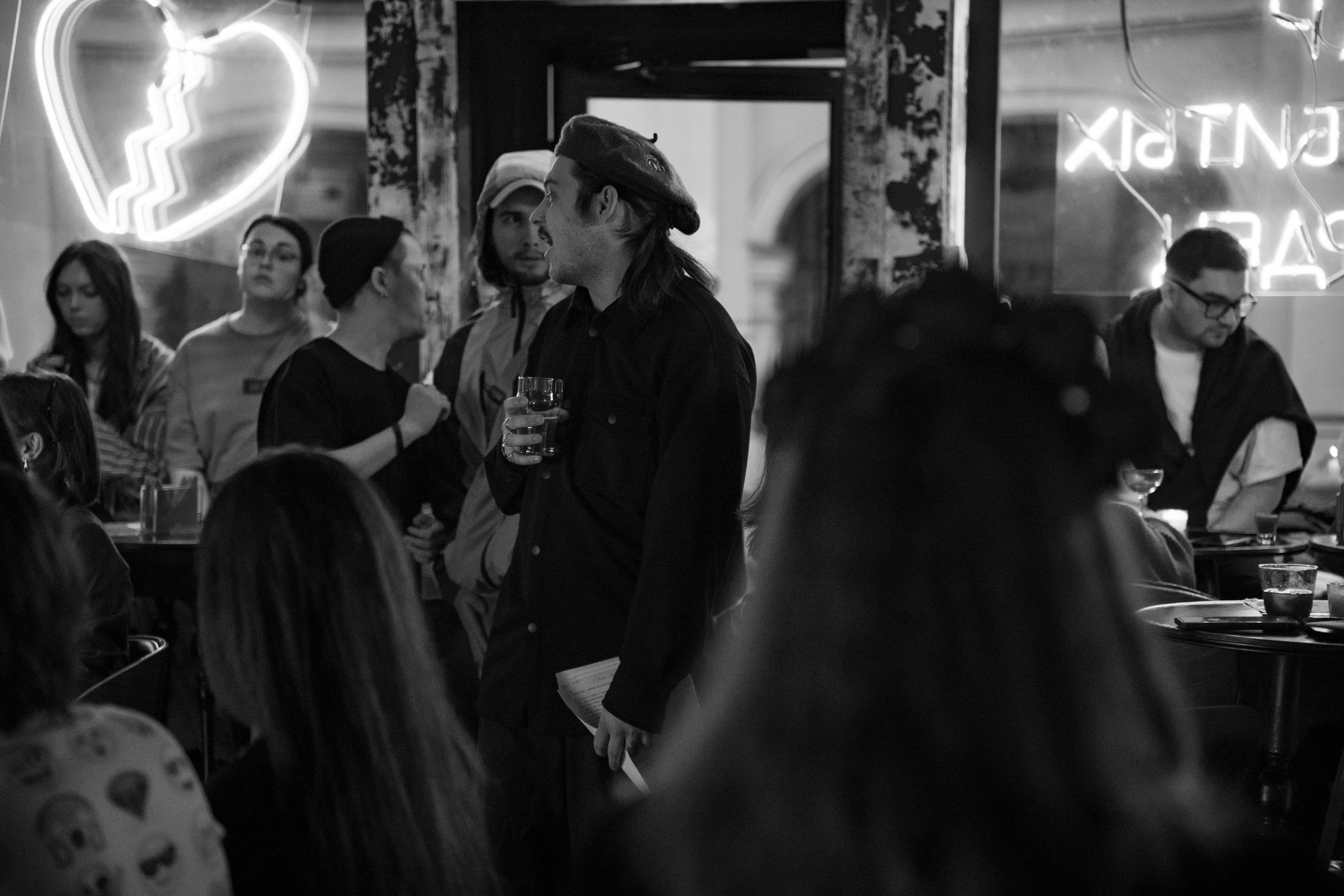 Поэтический вечер|Бар разбитых сердец. Концертный и репортажный фотограф в Санкт-Петербурге Слава Пахомов